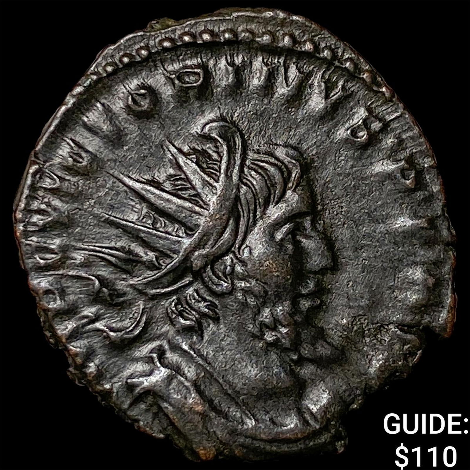 Gallic Empire Victorinus 269-271 AD Bi Antoninianus CHOICE AU: Gallic Empire Victorinus 269-271 AD Bi Antoninianus CHOICE AU