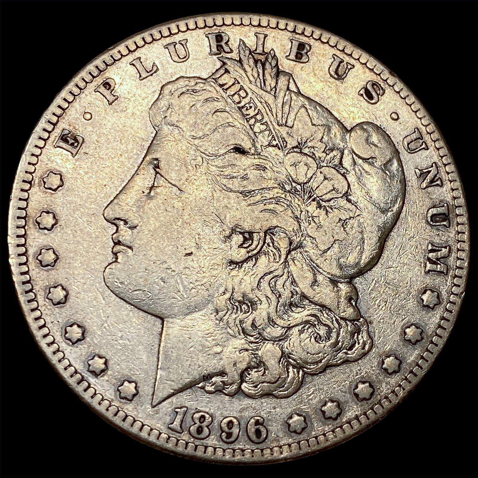1896-S Silver Morgan Dollar LIGHTLY CIRCULATED (1 of 2)