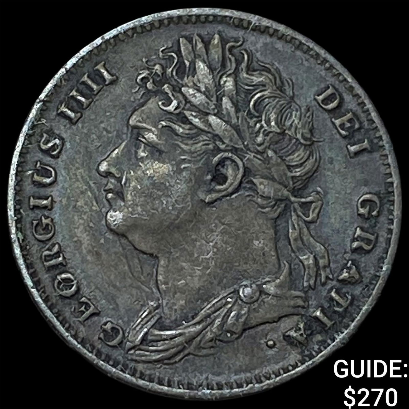 1826 Great Britain George IV Copper Farthing HIGH GRADE: 1826 Great Britain George IV Copper Farthing HIGH GRADE