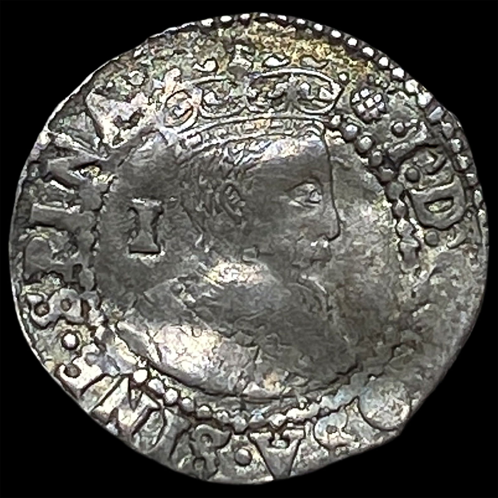 Great Britain James I 1603-1625 SIlver 1 Penny NEARLY UNCIRCULATED: Great Britain James I 1603-1625 SIlver 1 Penny NEARLY UNCIRCULATED