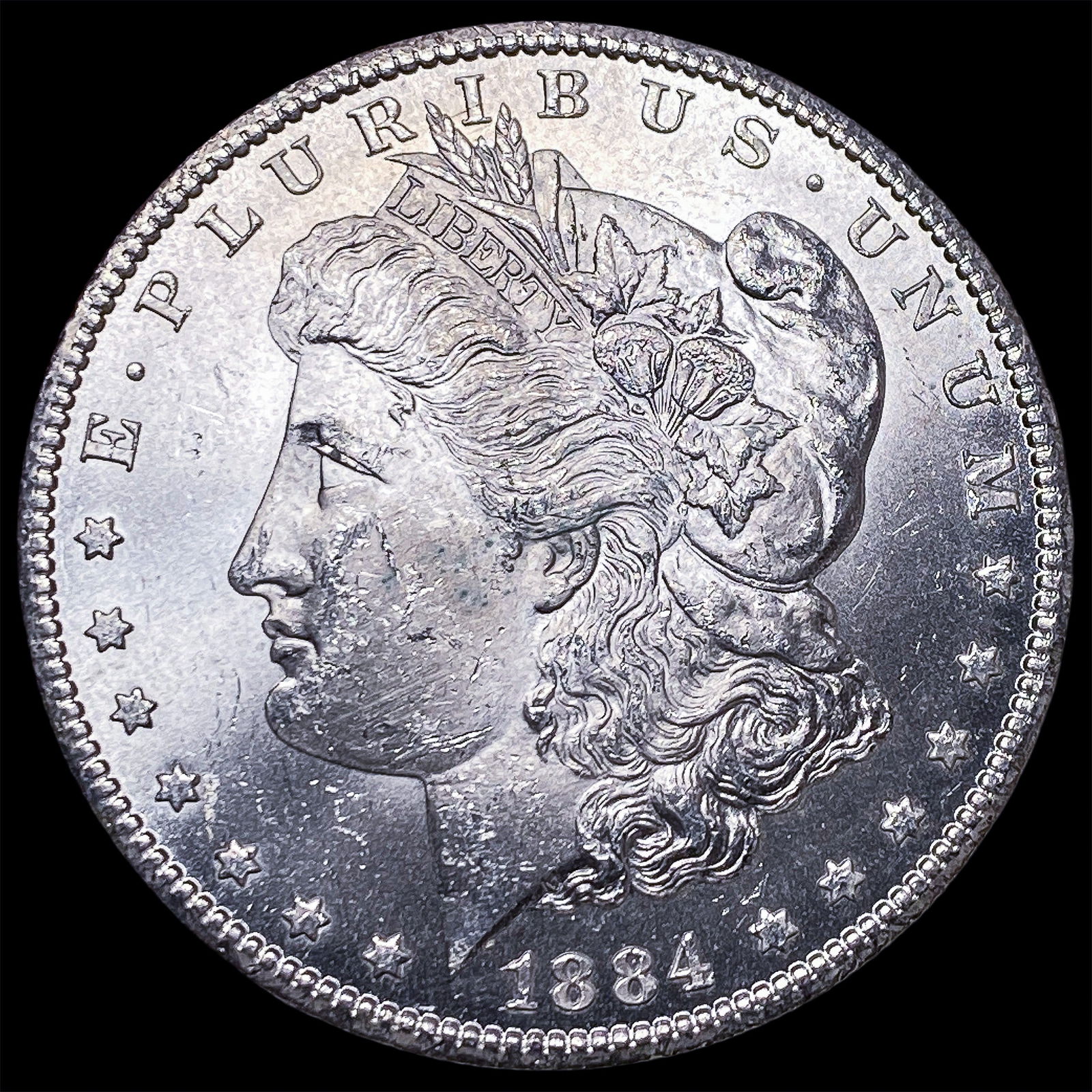 1884-CC Silver Morgan Dollar UNCIRCULATED: 1884-CC Silver Morgan Dollar UNCIRCULATED