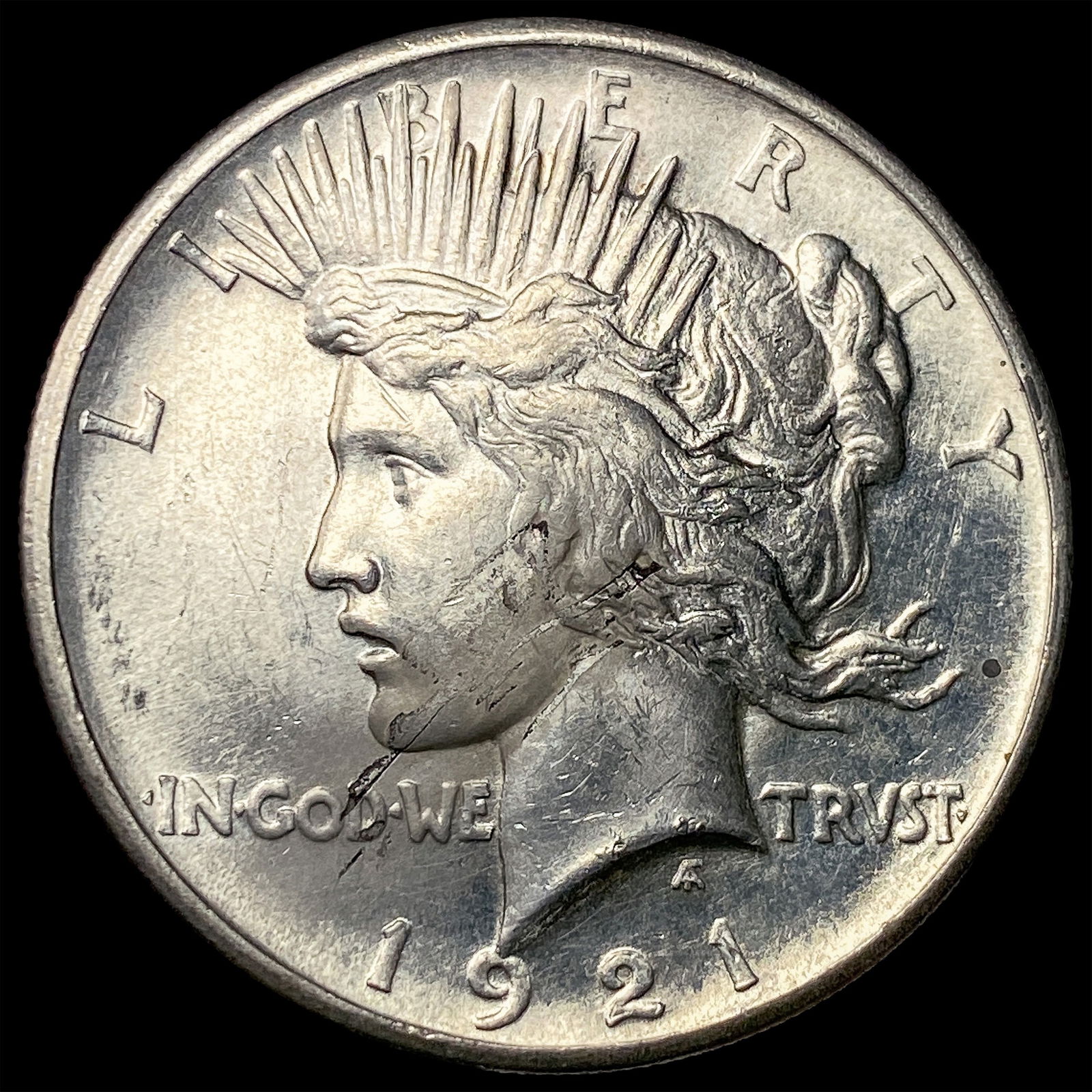 1921 Silver Peace Dollar UNCIRCULATED: 1921 Silver Peace Dollar UNCIRCULATED