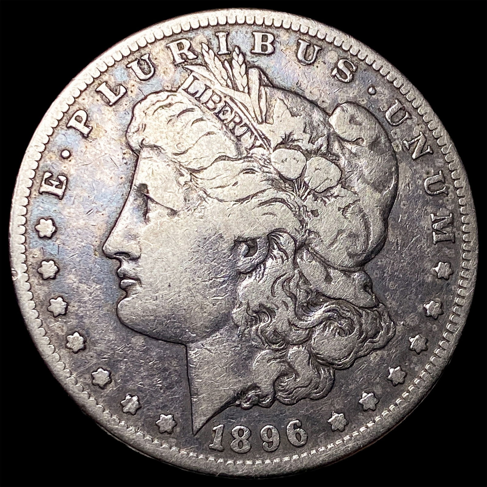 1896-S Silver Morgan Dollar CLOSELY UNCIRCULATED: 1896-S Silver Morgan Dollar CLOSELY UNCIRCULATED