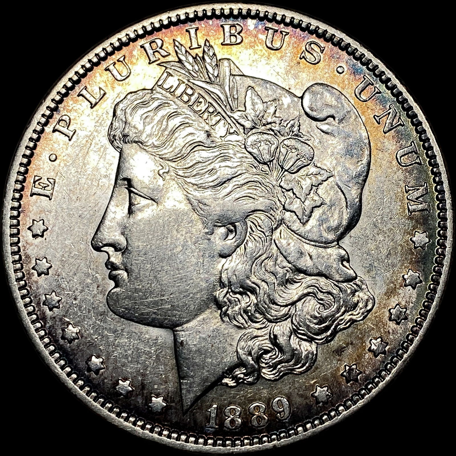 1889-O Silver Morgan Dollar CLOSELY UNCIRCULATED (1 of 2)