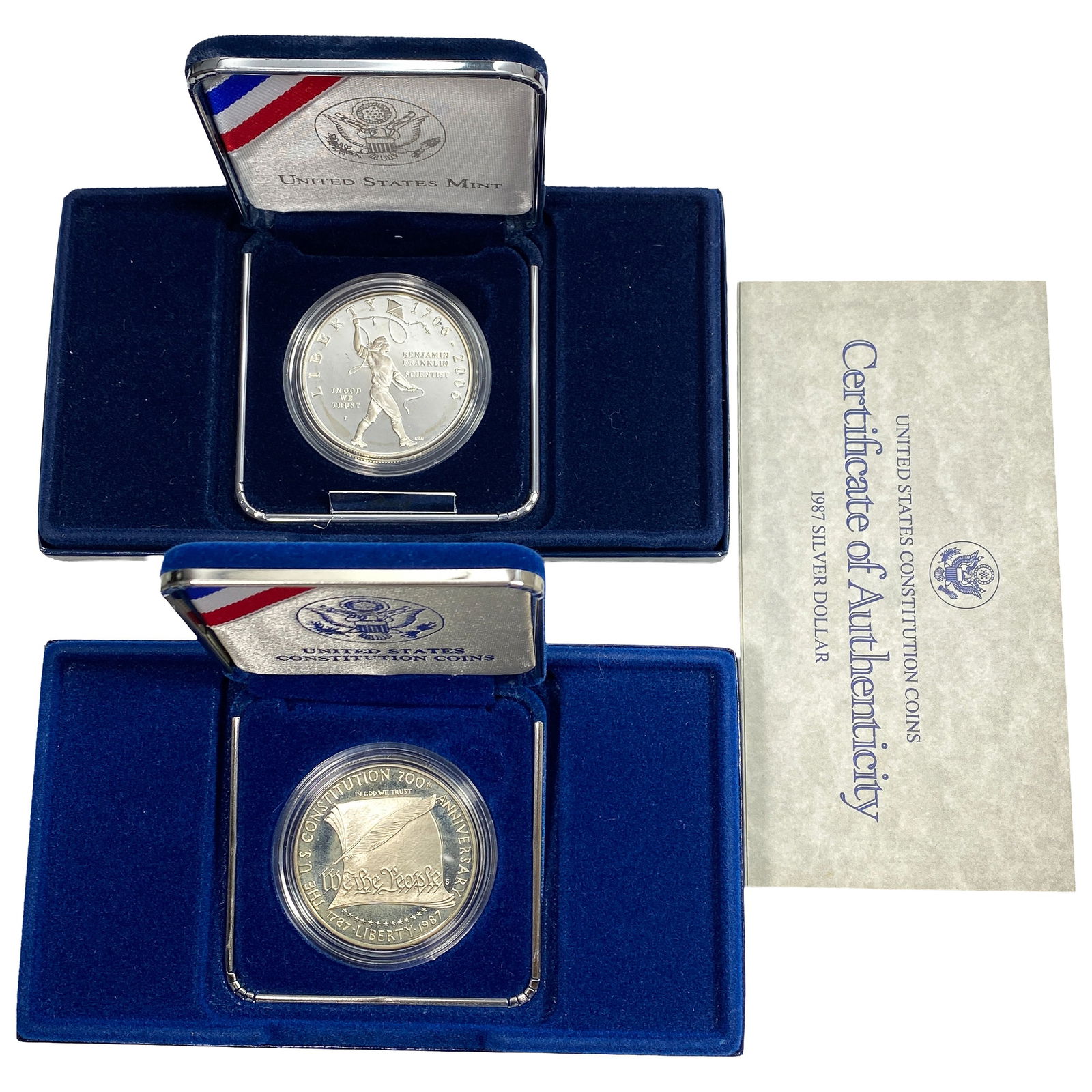 Various Dates U.S. Constitution Coins: Various Dates U.S. Constitution Coins