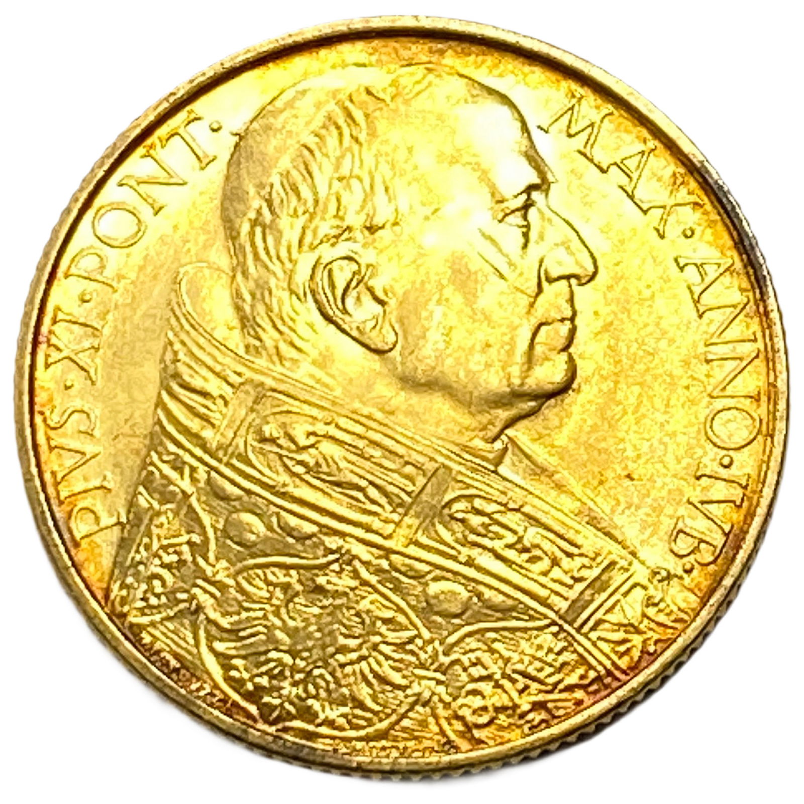 1935 Gold Lire 100: 1935 Gold Lire 100
