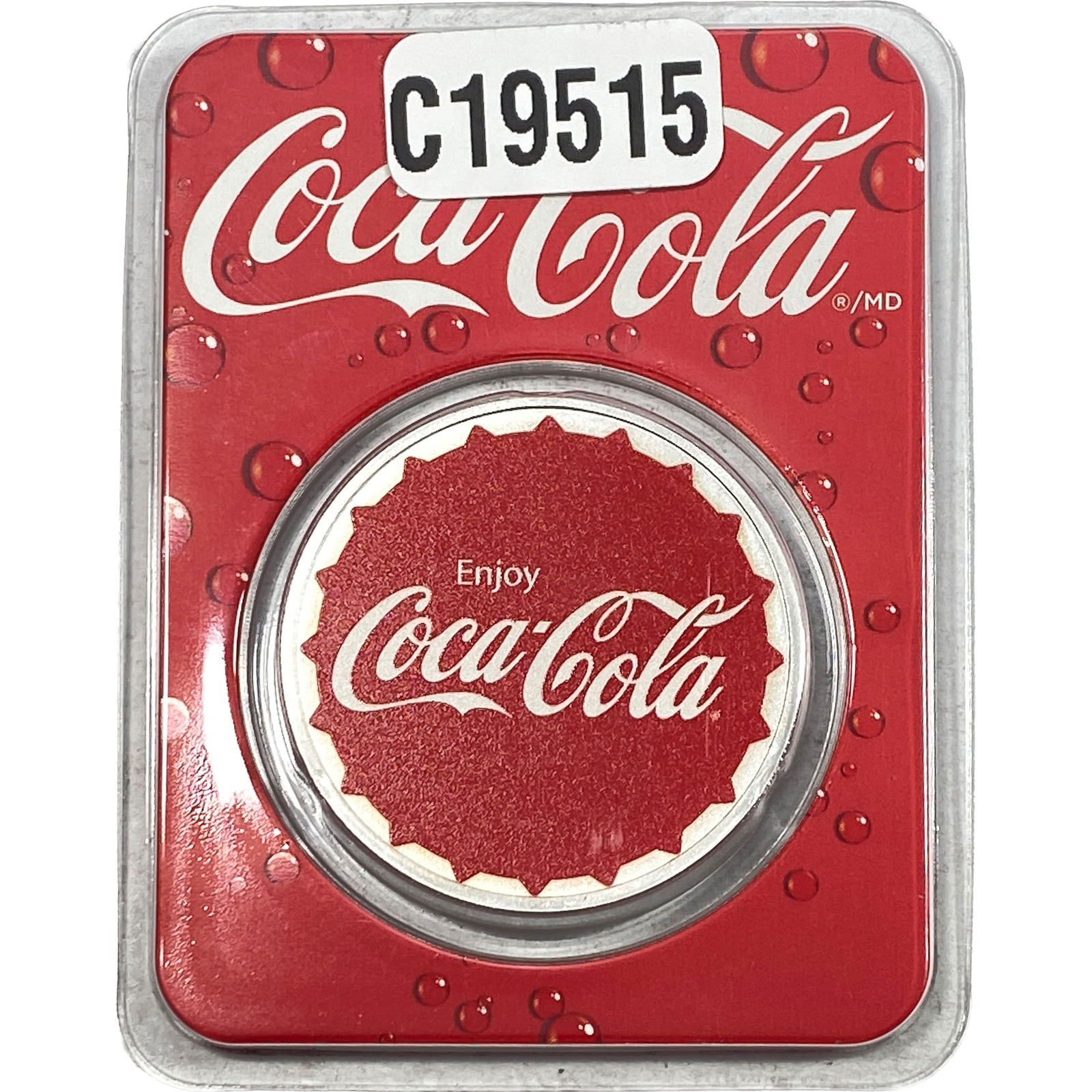 Silver Coca Cola Coin: Silver Coca Cola Coin