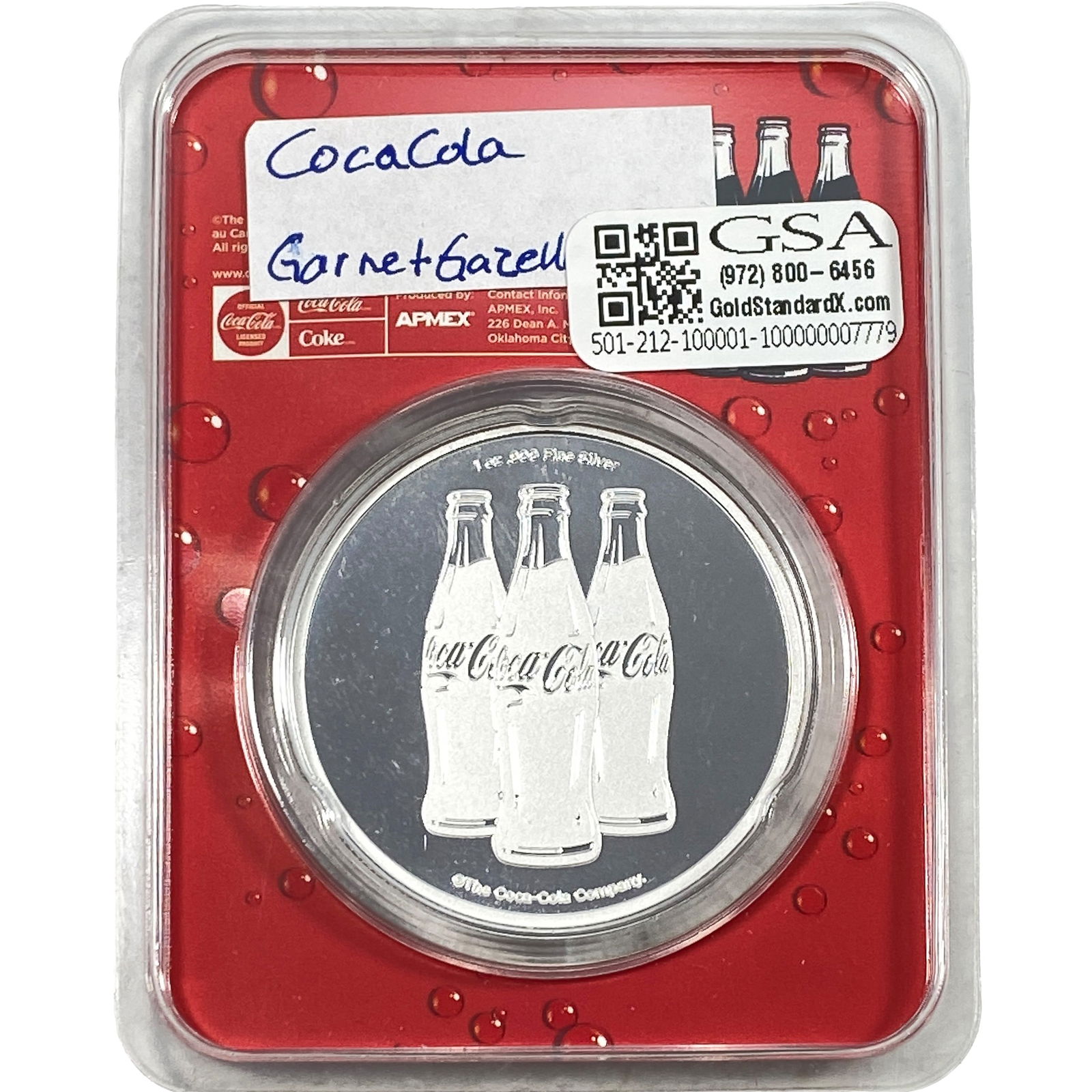 Silver Coca Cola Coin - 2