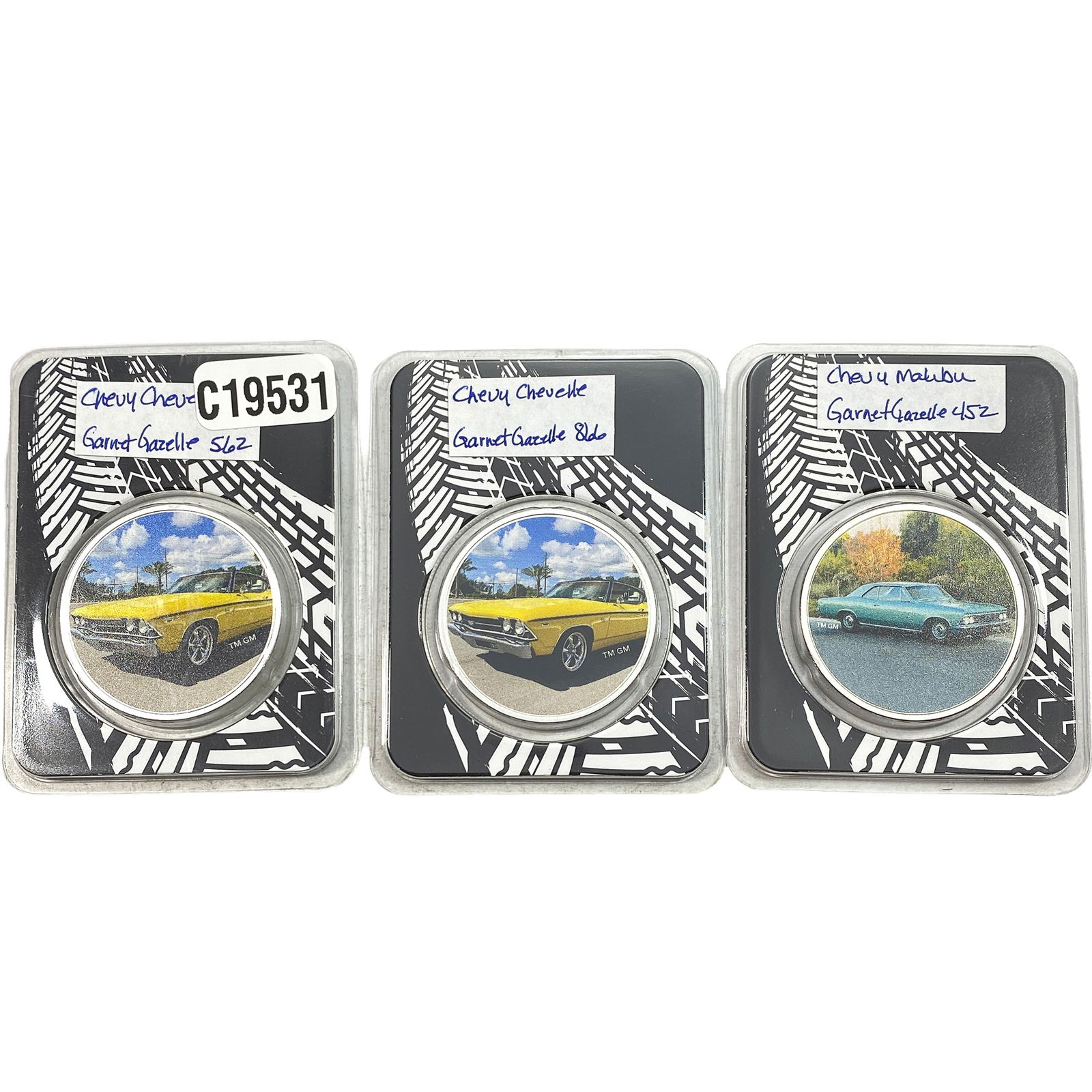 [3 Coins] Silver Chevy Coins (1 of 2)