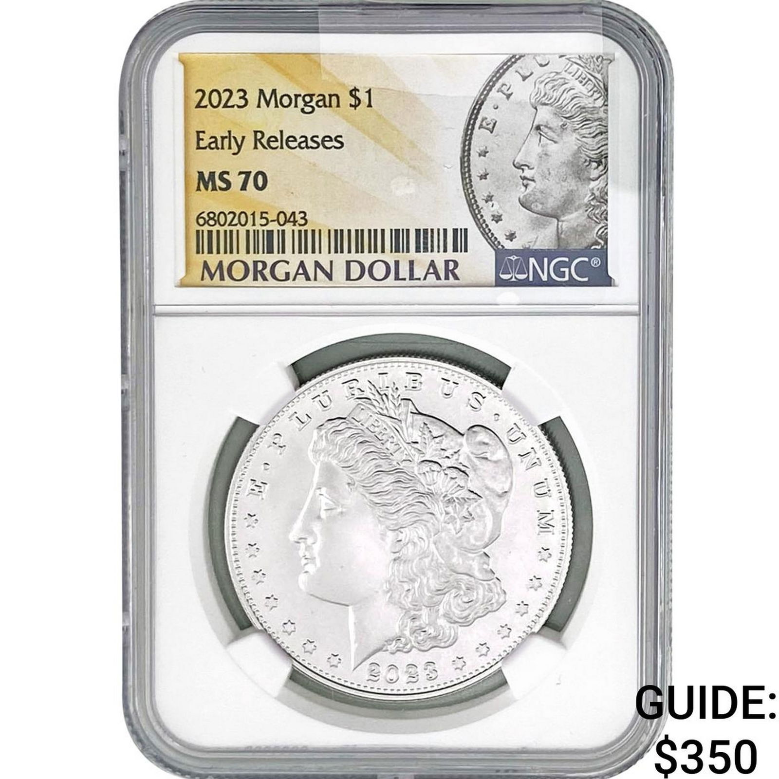 2023 Morgan Silver Dollar NGC MS70: 2023 Morgan Silver Dollar NGC MS70