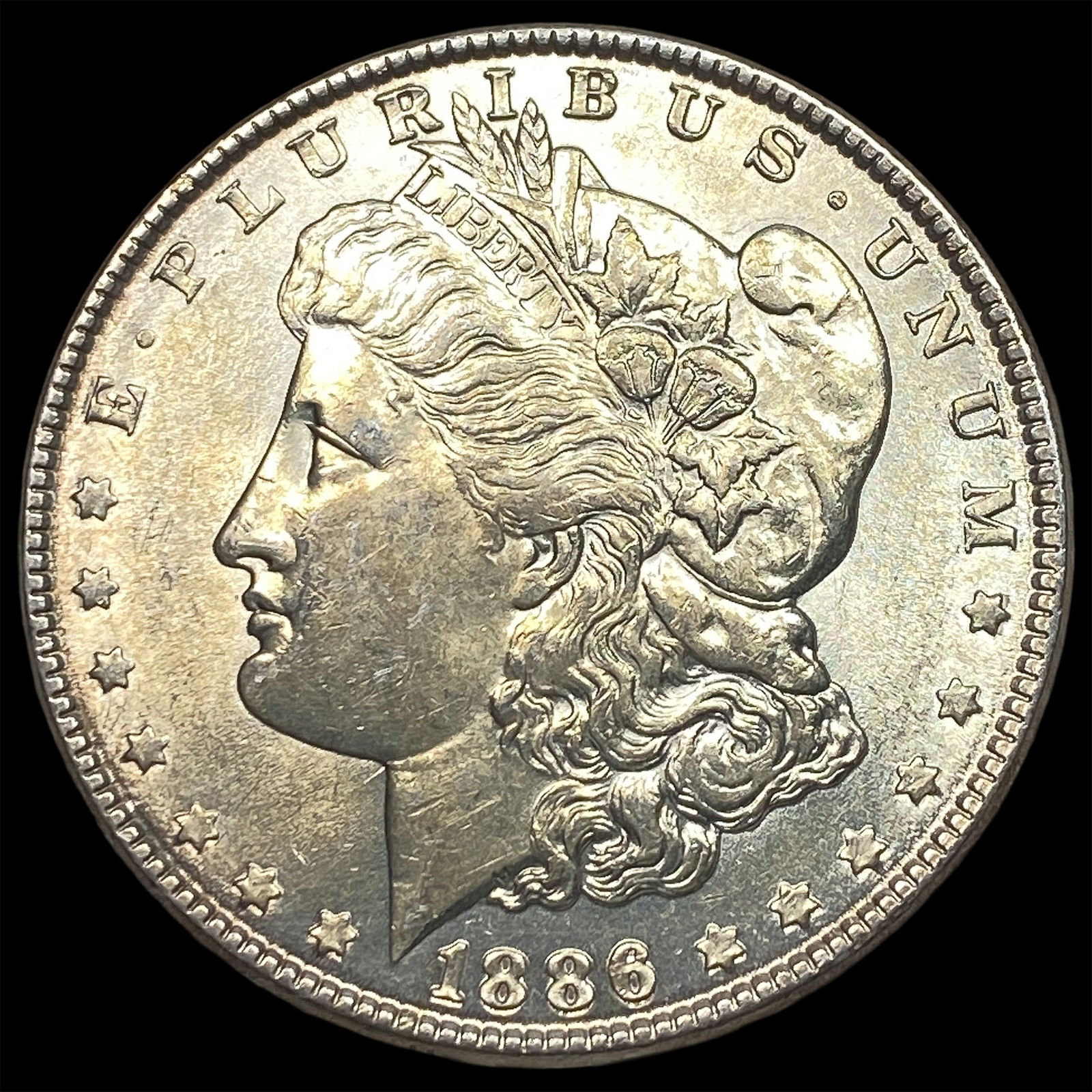 1886 Silver Morgan Dollar UNCIRCULATED: 1886 Silver Morgan Dollar UNCIRCULATED