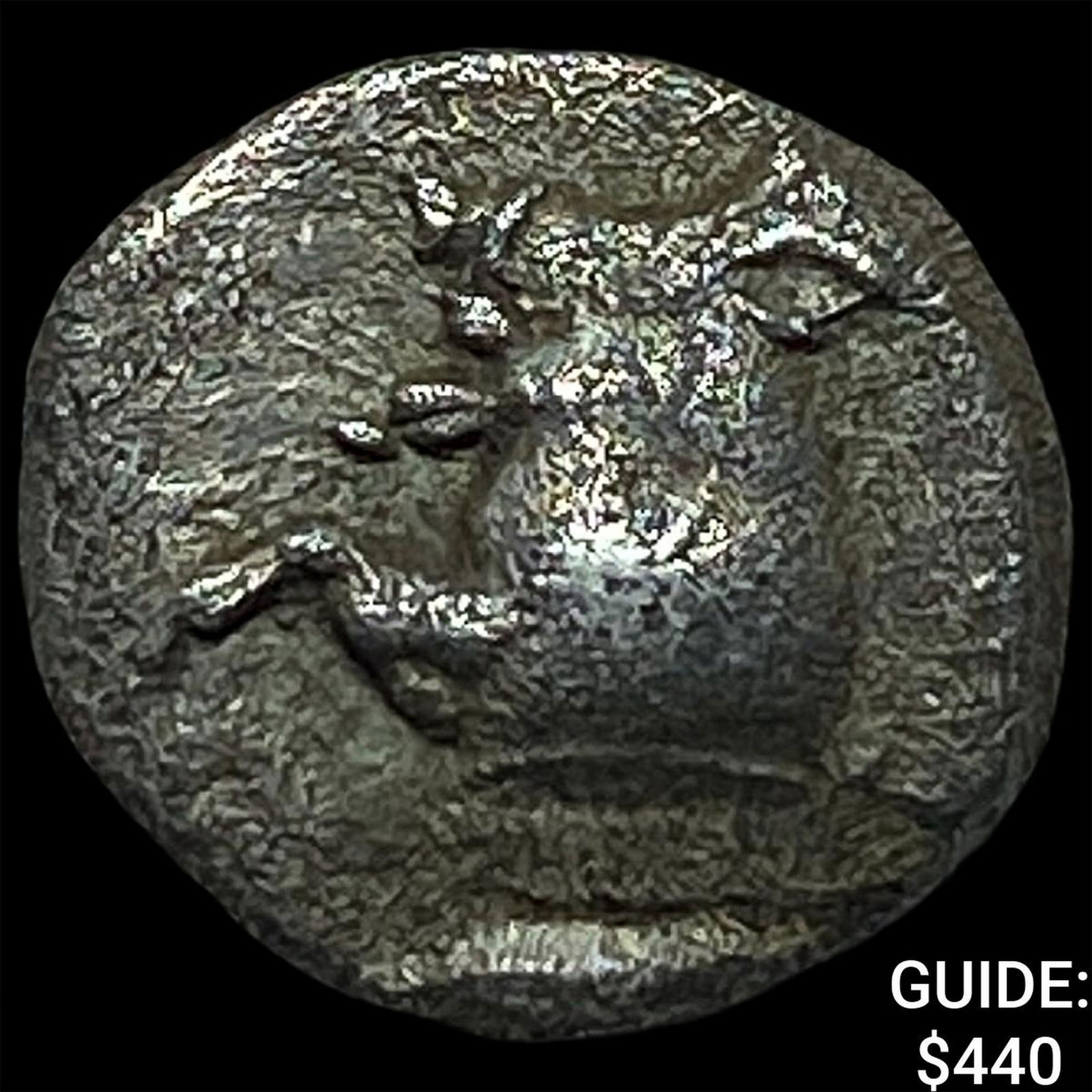 Ancient Greece Mysia, Cyzicus 480-450 BC Silver Diobol CLOSELY UNCIRCULATED: Ancient Greece Mysia, Cyzicus 480-450 BC Silver Diobol CLOSELY UNCIRCULATED