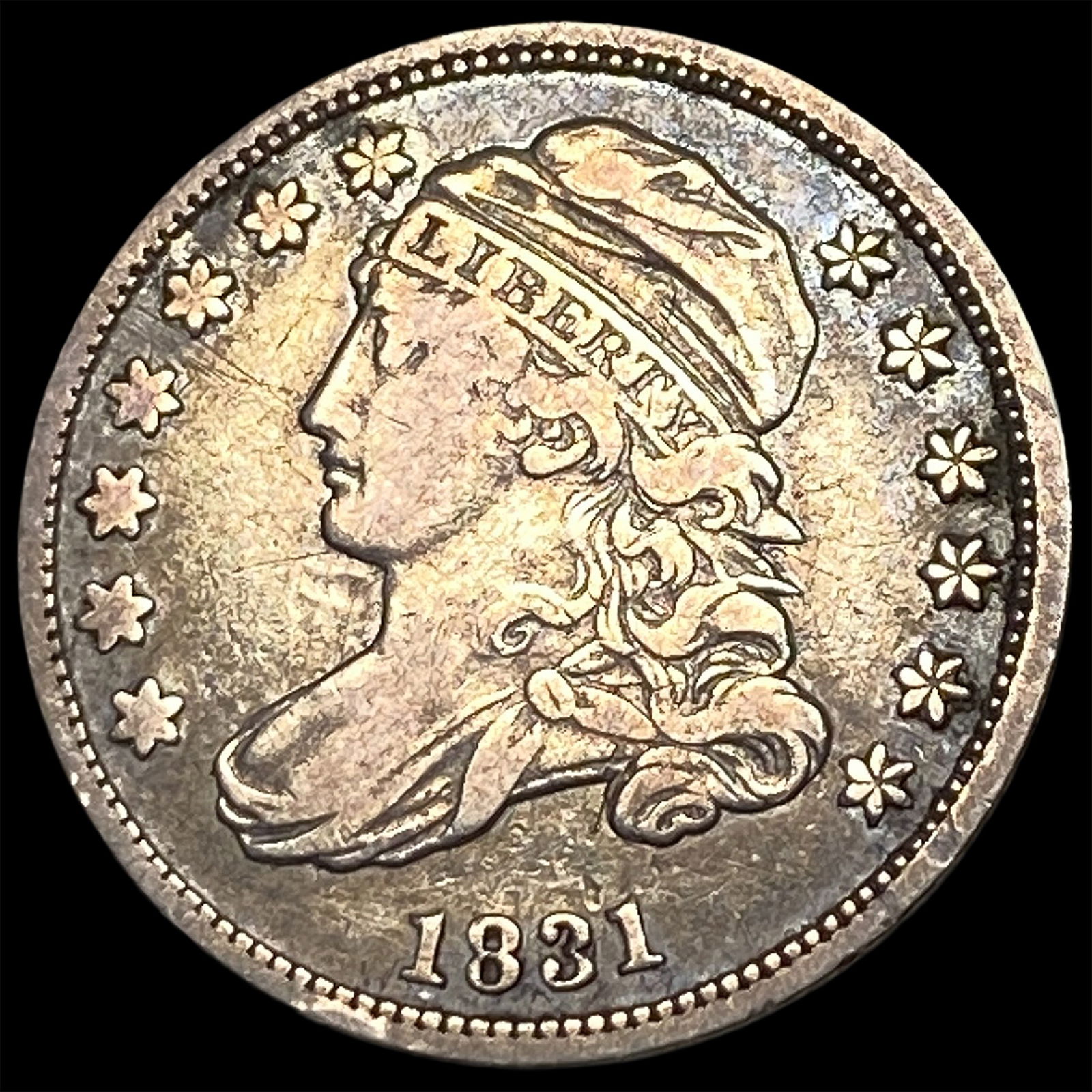 1831 Capped Bust Dime LIGHTLY CIRCULATED (1 of 2)