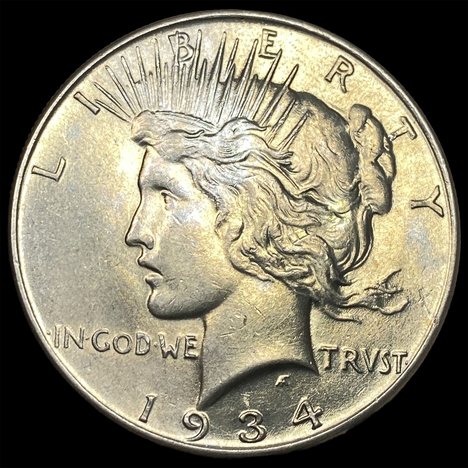 1934 Peace Silver Dollar UNCIRCULATED: 1934 Peace Silver Dollar UNCIRCULATED