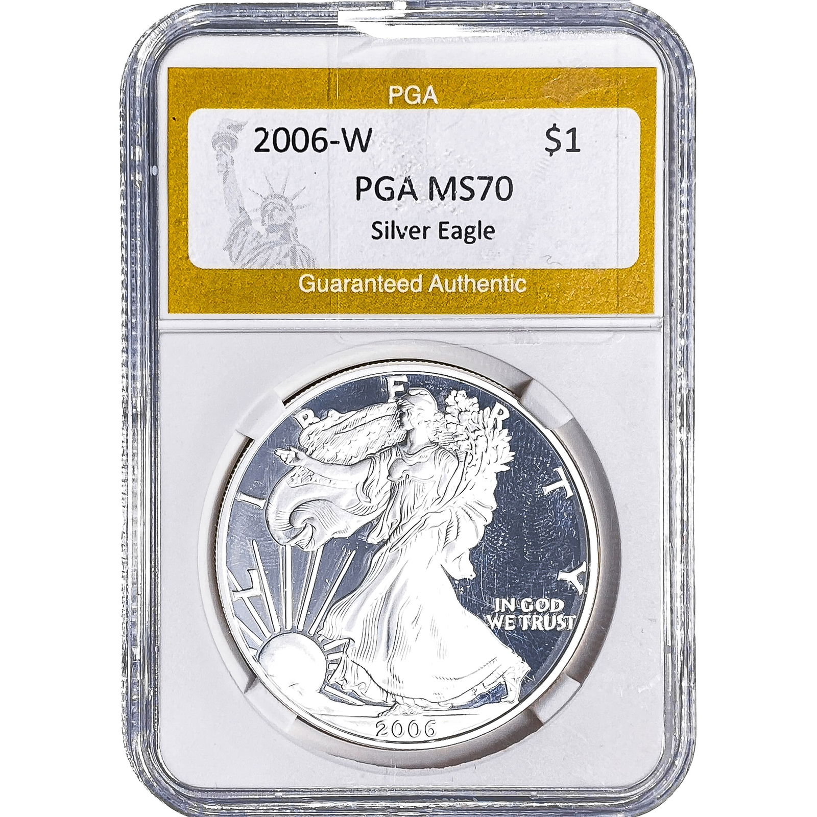 2006-W Silver Eagle PGA MS70 (1 of 2)