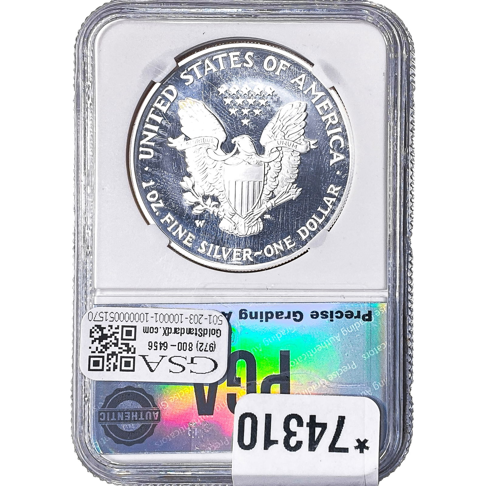 2006-W Silver Eagle PGA MS70 - 2