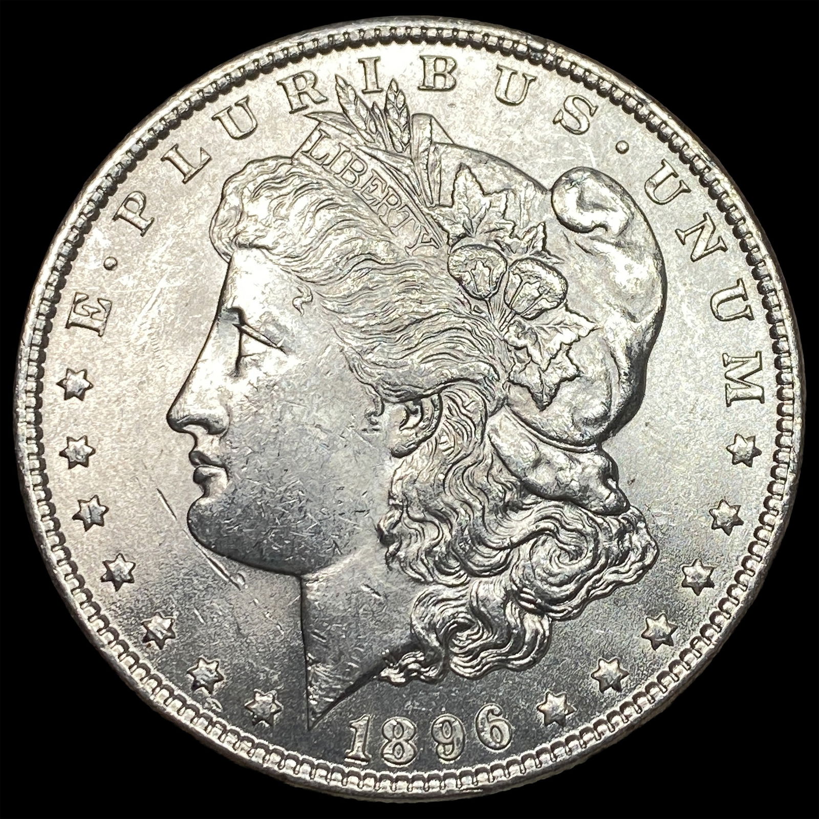 1896 Morgan Silver Dollar UNCIRCULATED: 1896 Morgan Silver Dollar UNCIRCULATED