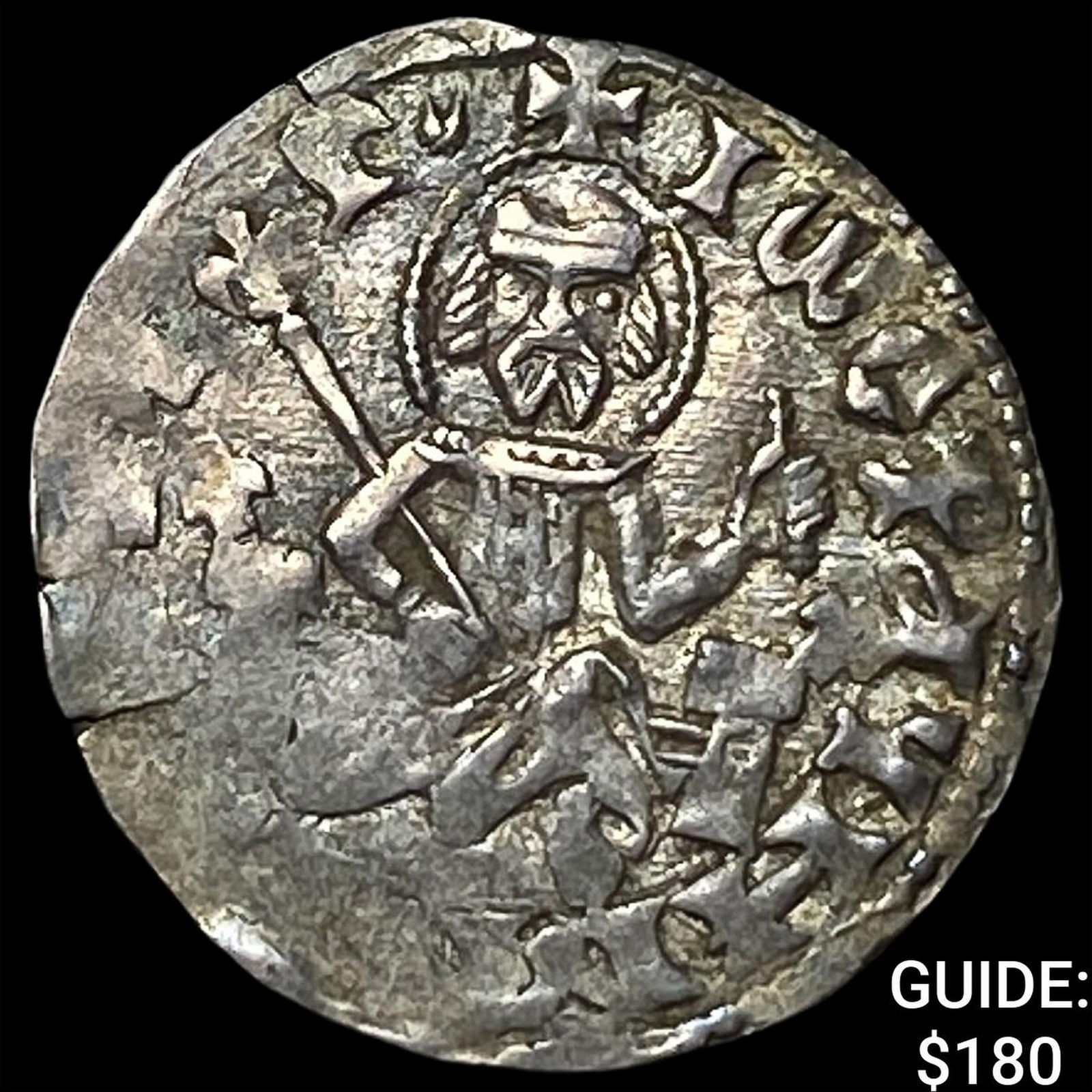 Bulgaria Ivan Stratsmir 1360-96 Silver Groschi NEARLY UNCIRCULATED: Bulgaria Ivan Stratsmir 1360-96 Silver Groschi NEARLY UNCIRCULATED