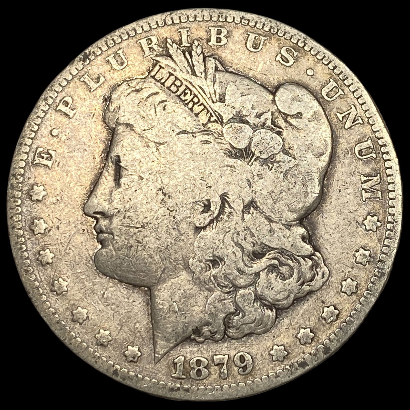 1879-S Silver Morgan Dollar NICELY CIRCULATED: 1879-S Silver Morgan Dollar NICELY CIRCULATED