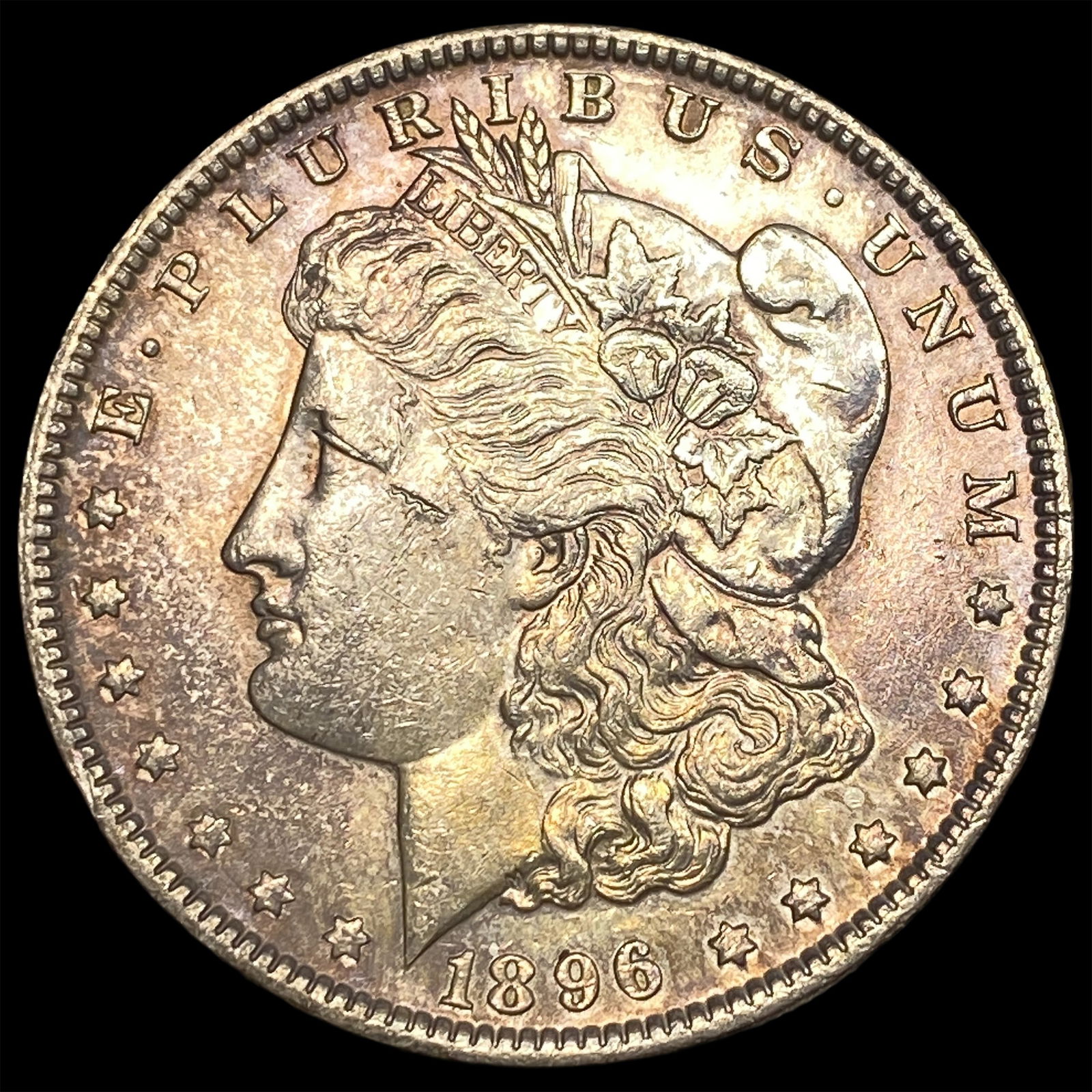 1896 Silver Morgan Dollar CLOSELY UNCIRCULATED: 1896 Silver Morgan Dollar CLOSELY UNCIRCULATED