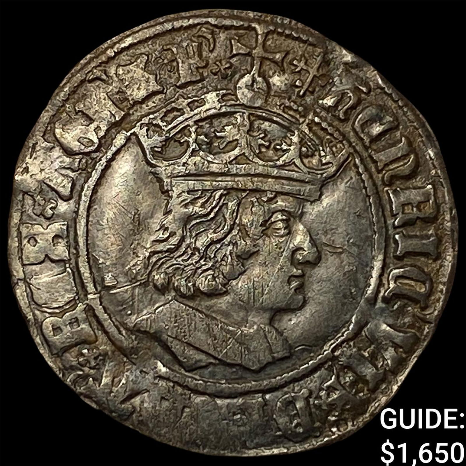 Medieval England 1485-1509 Henry VII Silver Groat CLOSELY UNCIRCULATED: Medieval England 1485-1509 Henry VII Silver Groat CLOSELY UNCIRCULATED