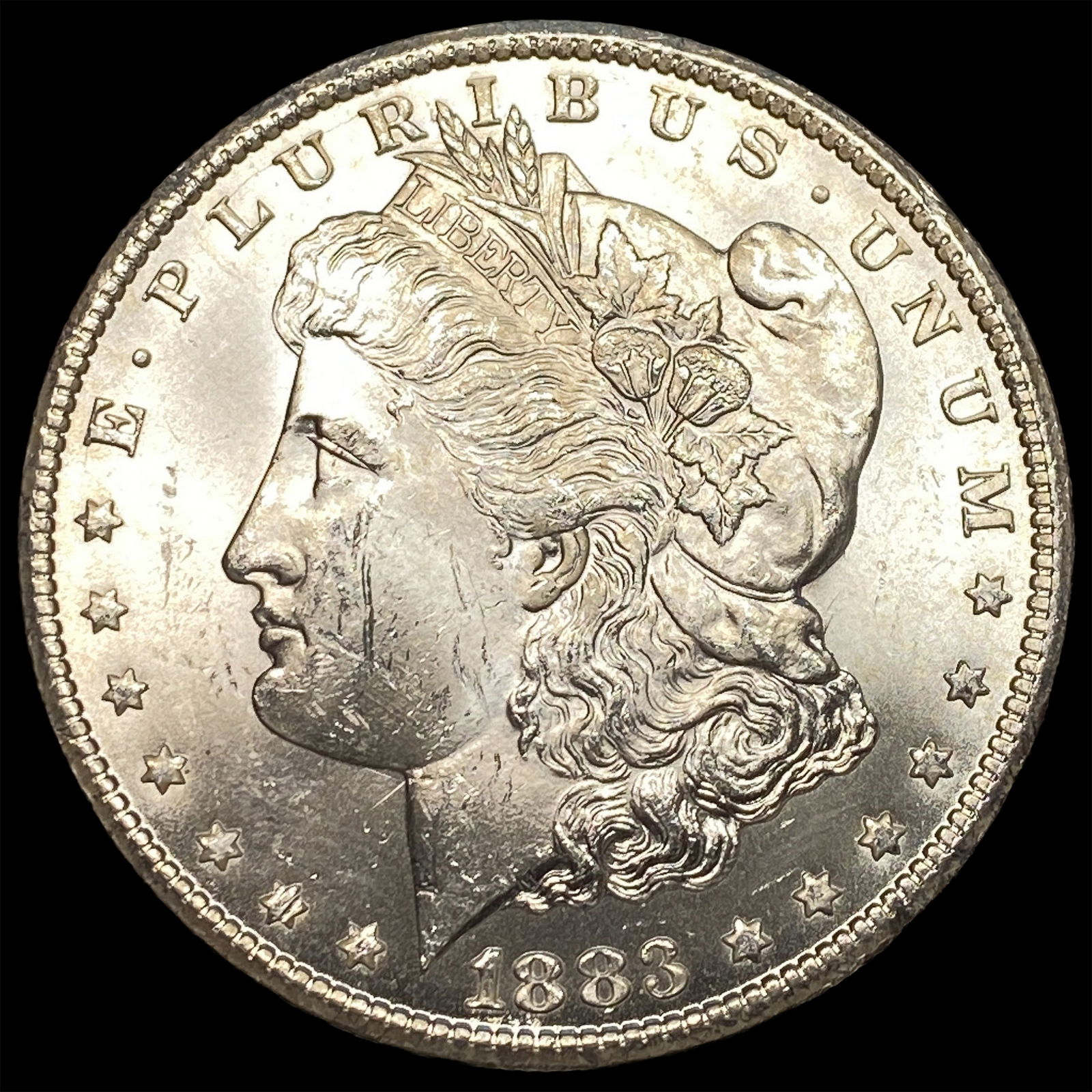 1883-CC Silver Morgan Dollar UNCIRCULATED: 1883-CC Silver Morgan Dollar UNCIRCULATED