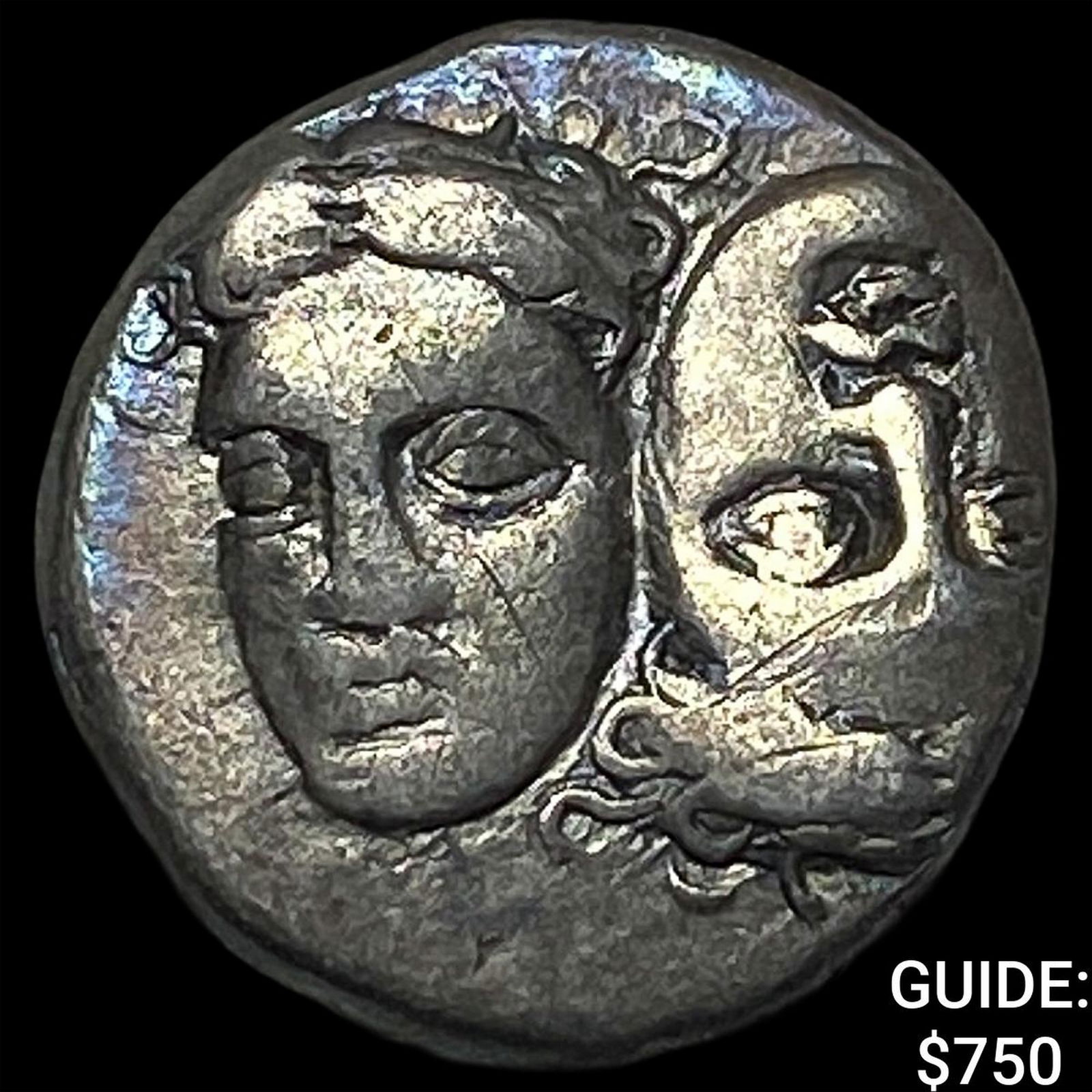 Ancient Greece Istros 4th c. BC Silver Drachm CLOSELY UNCIRCULATED (1 of 2)