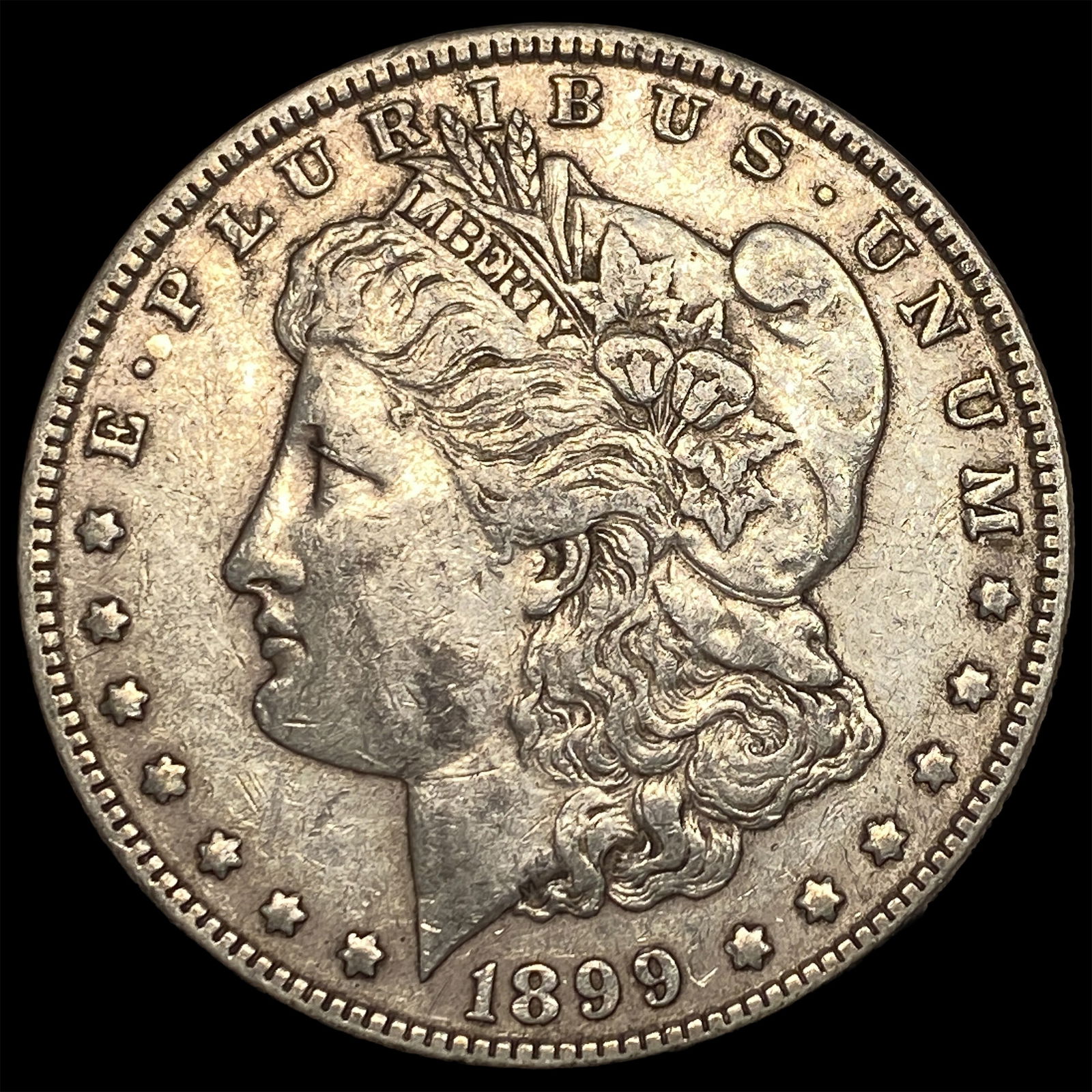 1899 Morgan Silver Dollar NEARLY UNCIRCULATED: 1899 Morgan Silver Dollar NEARLY UNCIRCULATED