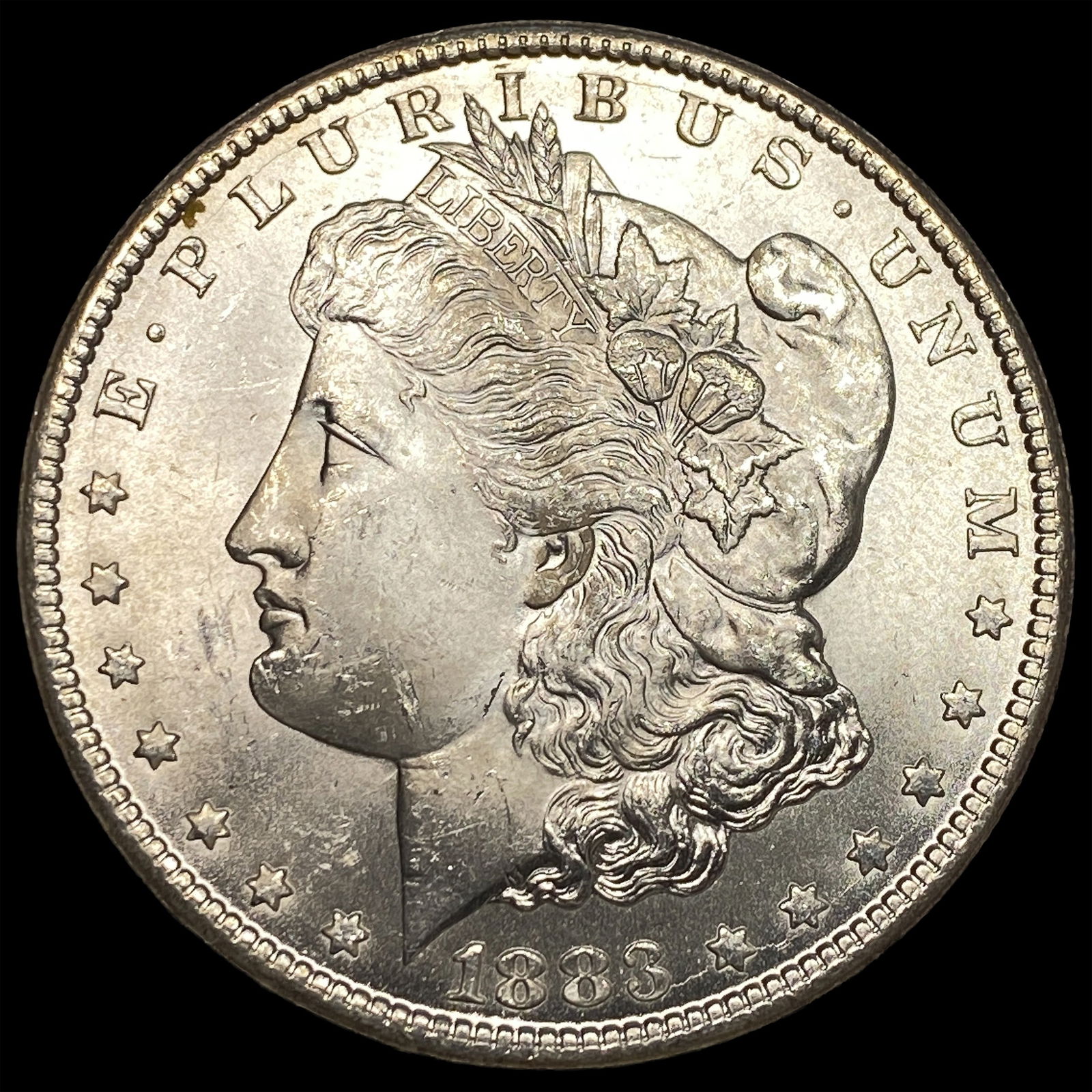 1883-CC Silver Morgan Dollar CHOICE BU: 1883-CC Silver Morgan Dollar CHOICE BU