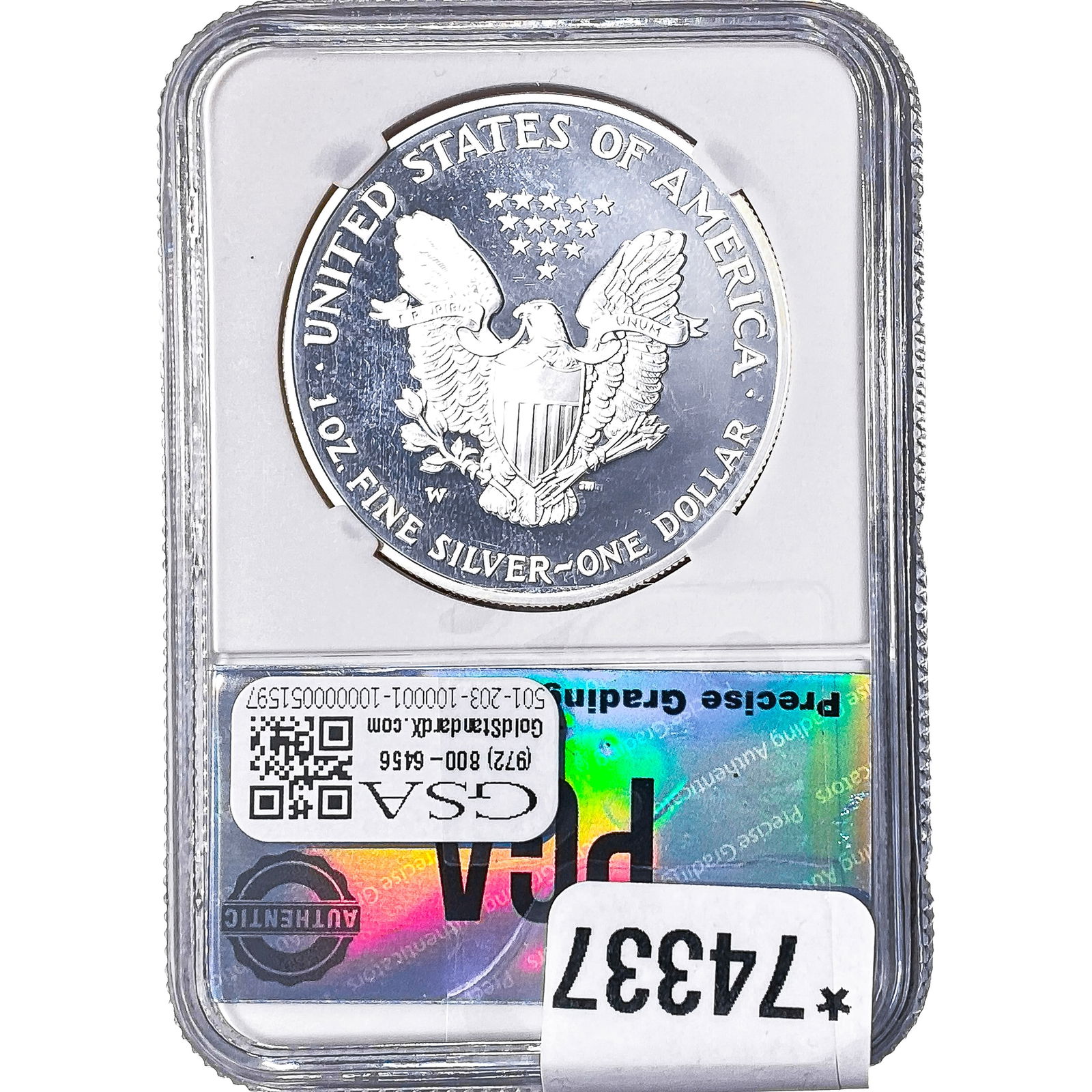 2004-W Silver Eagle PGA PR70 DCAM - 2