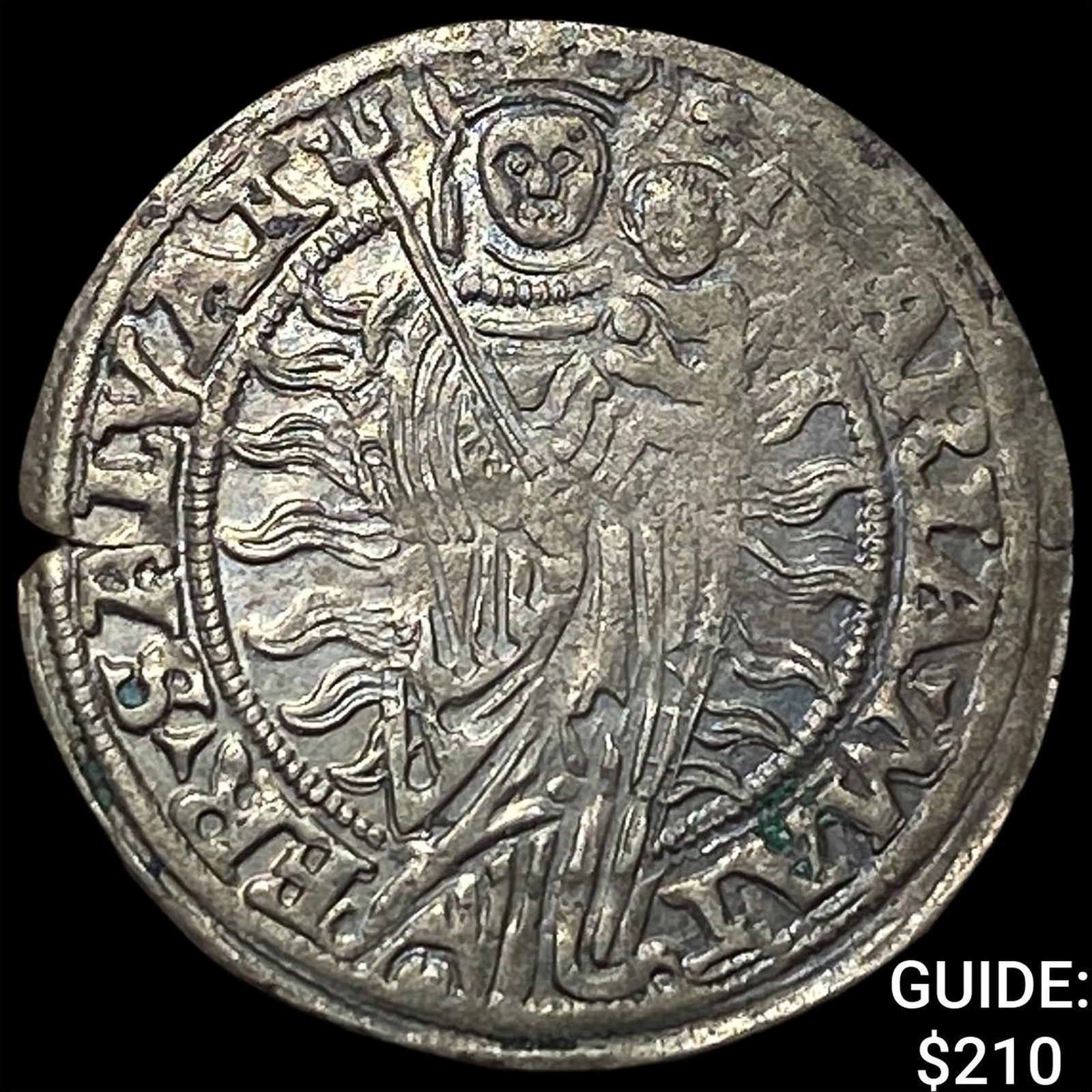 1546 Germany Brunwick Silver MarienGroschen CLOSELY UNCIRCULATED: 1546 Germany Brunwick Silver MarienGroschen CLOSELY UNCIRCULATED