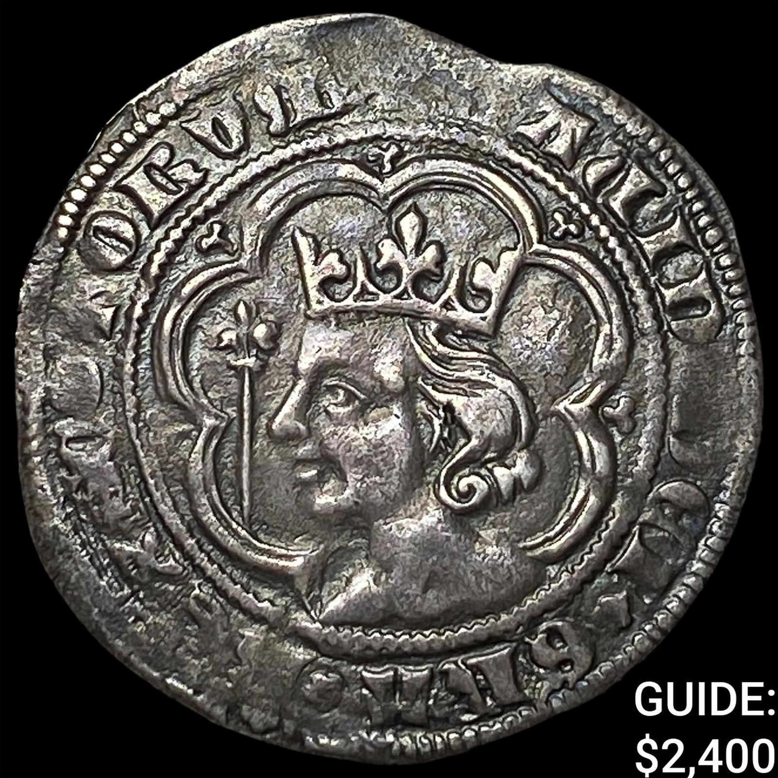 Medieval Scotland David II 1329-1371 Silver Groat Scarce Variety HIGH GRADE: Medieval Scotland David II 1329-1371 Silver Groat Scarce Variety HIGH GRADE