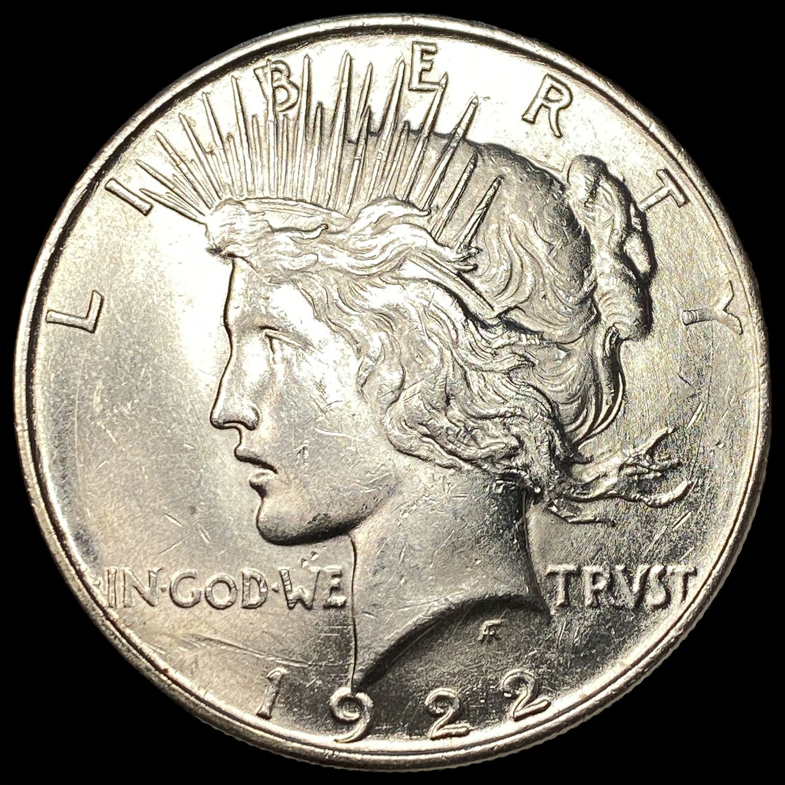 1922 Silver Peace Dollar CHOICE BU: 1922 Silver Peace Dollar CHOICE BU