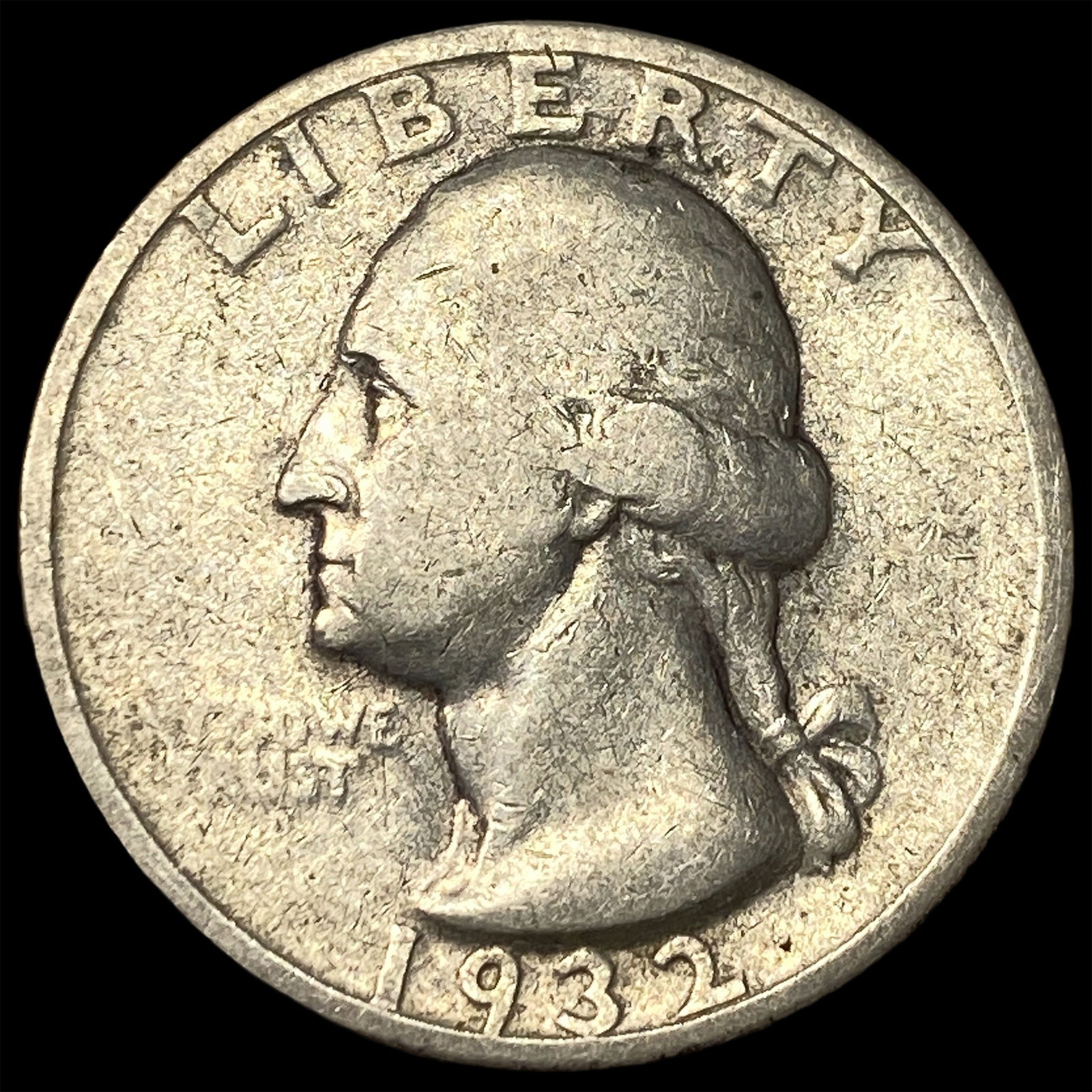 1932-D Silver Washington Quarter LIGHTLY CIRCULATED: 1932-D Silver Washington Quarter LIGHTLY CIRCULATED