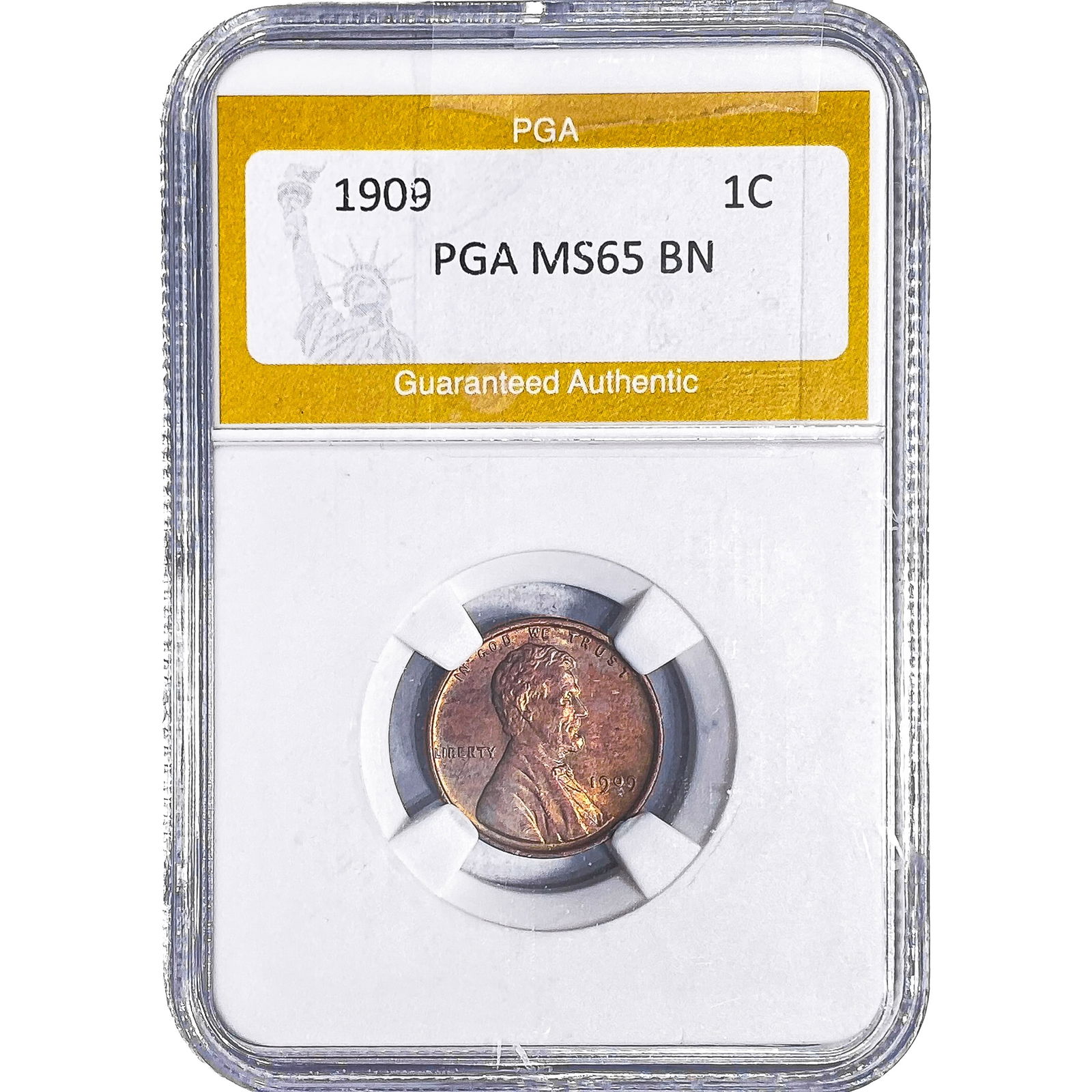 1909 Wheat Cent PGA MS65 BN (1 of 2)