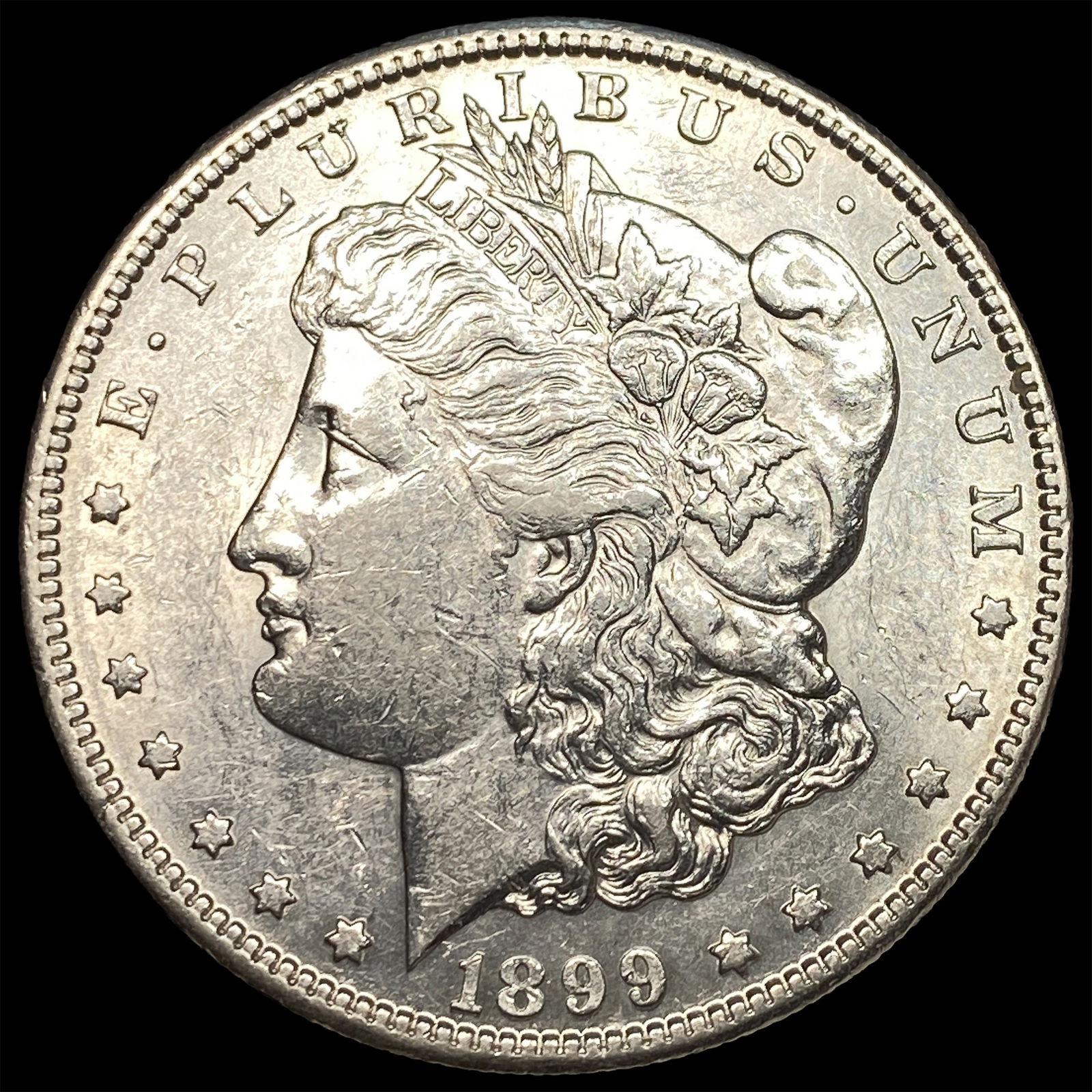 1899-S Silver Morgan Dollar CLOSELY UNCIRCULATED: 1899-S Silver Morgan Dollar CLOSELY UNCIRCULATED