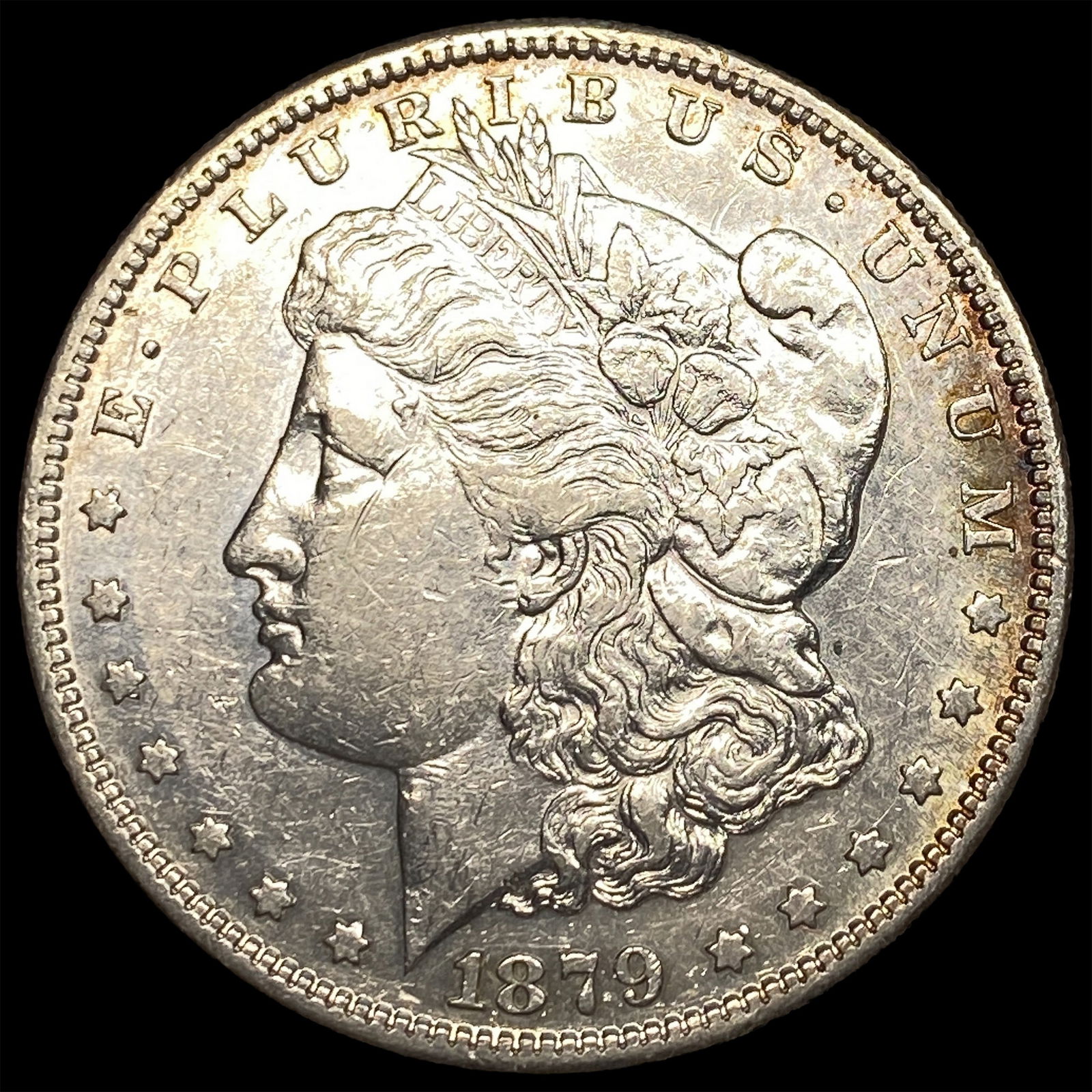 1879-S Silver Morgan Dollar CLOSELY UNCIRCULATED: 1879-S Silver Morgan Dollar CLOSELY UNCIRCULATED