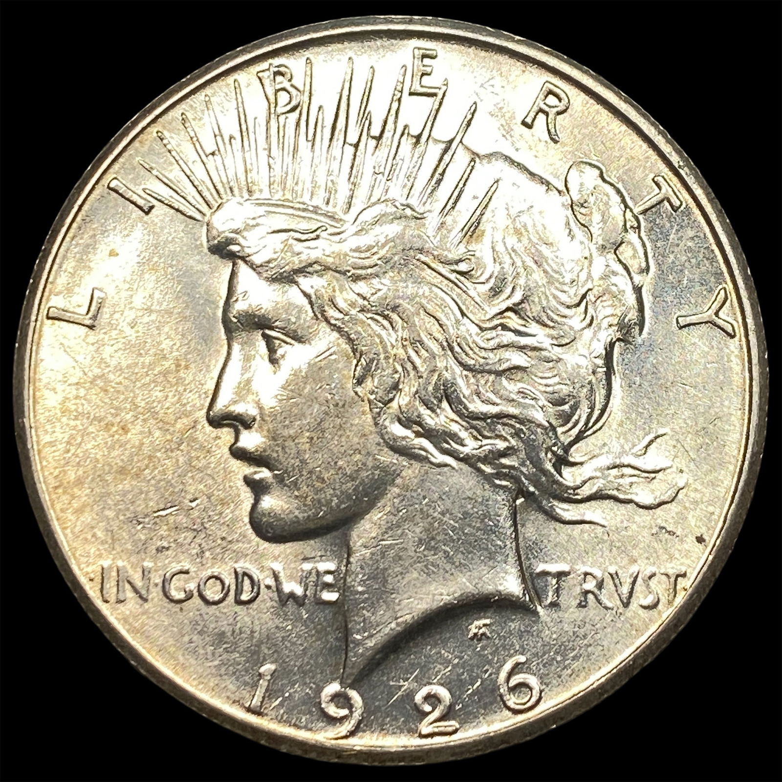 1926-S Silver Peace Dollar CHOICE BU: 1926-S Silver Peace Dollar CHOICE BU