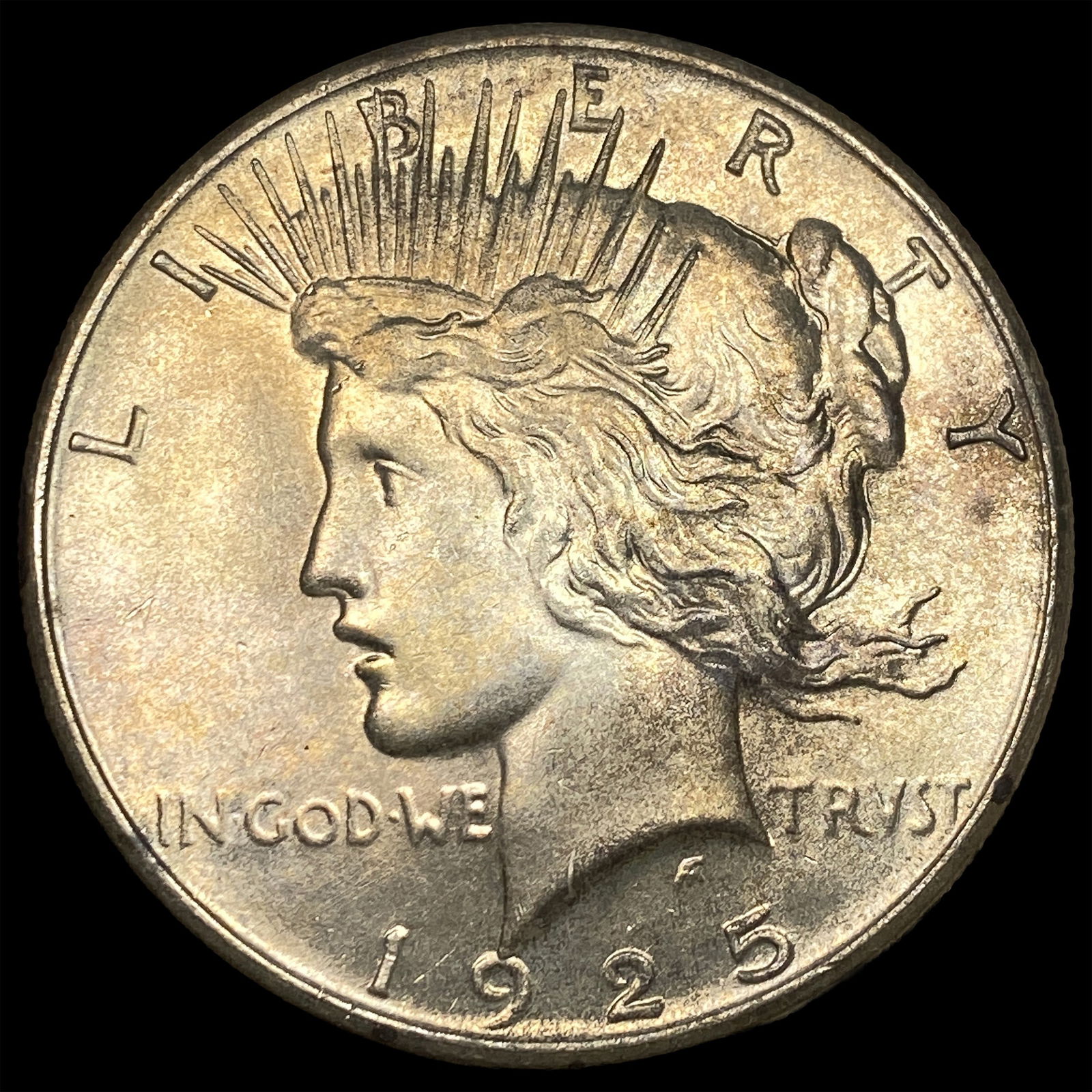 1925 Silver Peace Dollar CLOSELY UNCIRCULATED: 1925 Silver Peace Dollar CLOSELY UNCIRCULATED