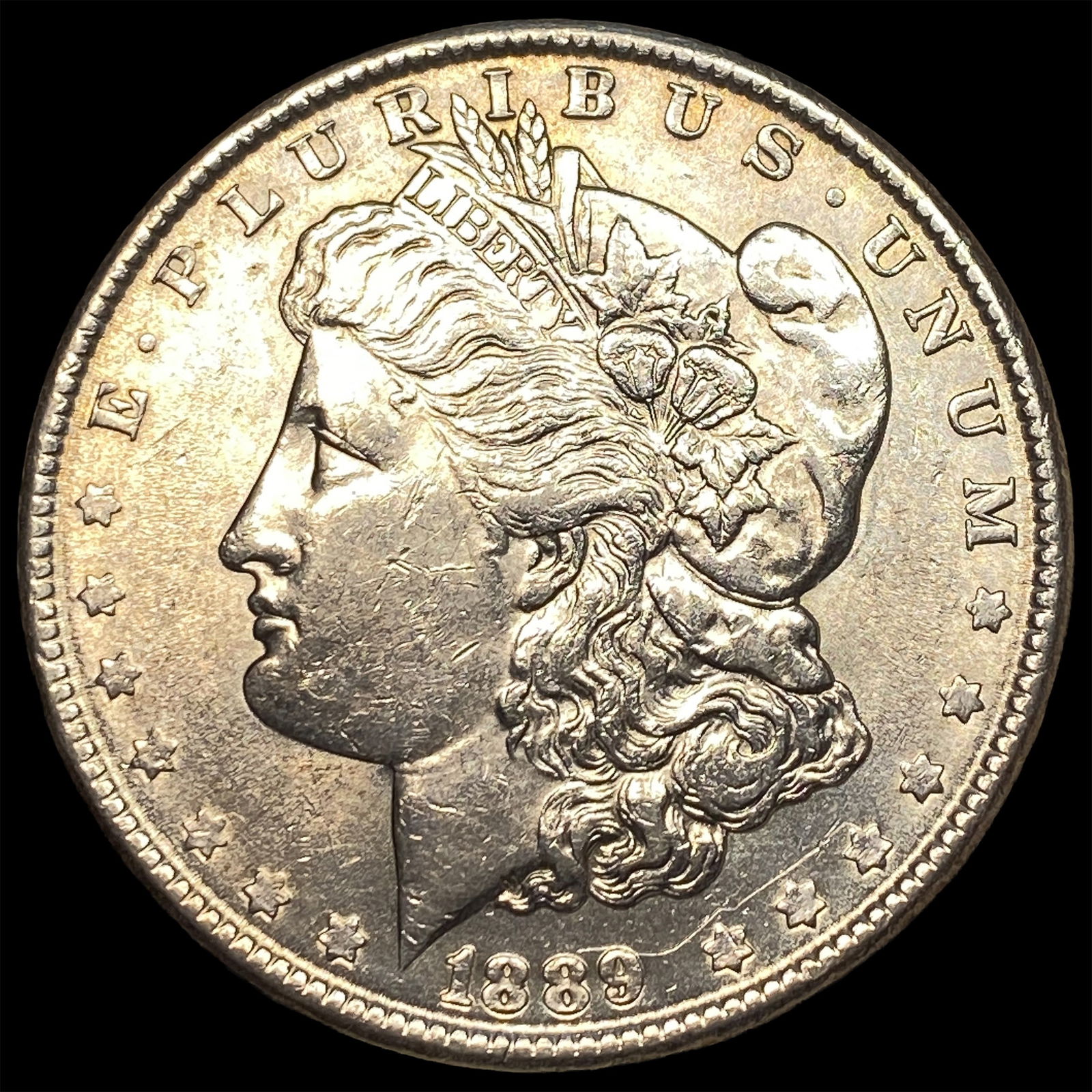 1889 Morgan Silver Dollar UNCIRCULATED: 1889 Morgan Silver Dollar UNCIRCULATED