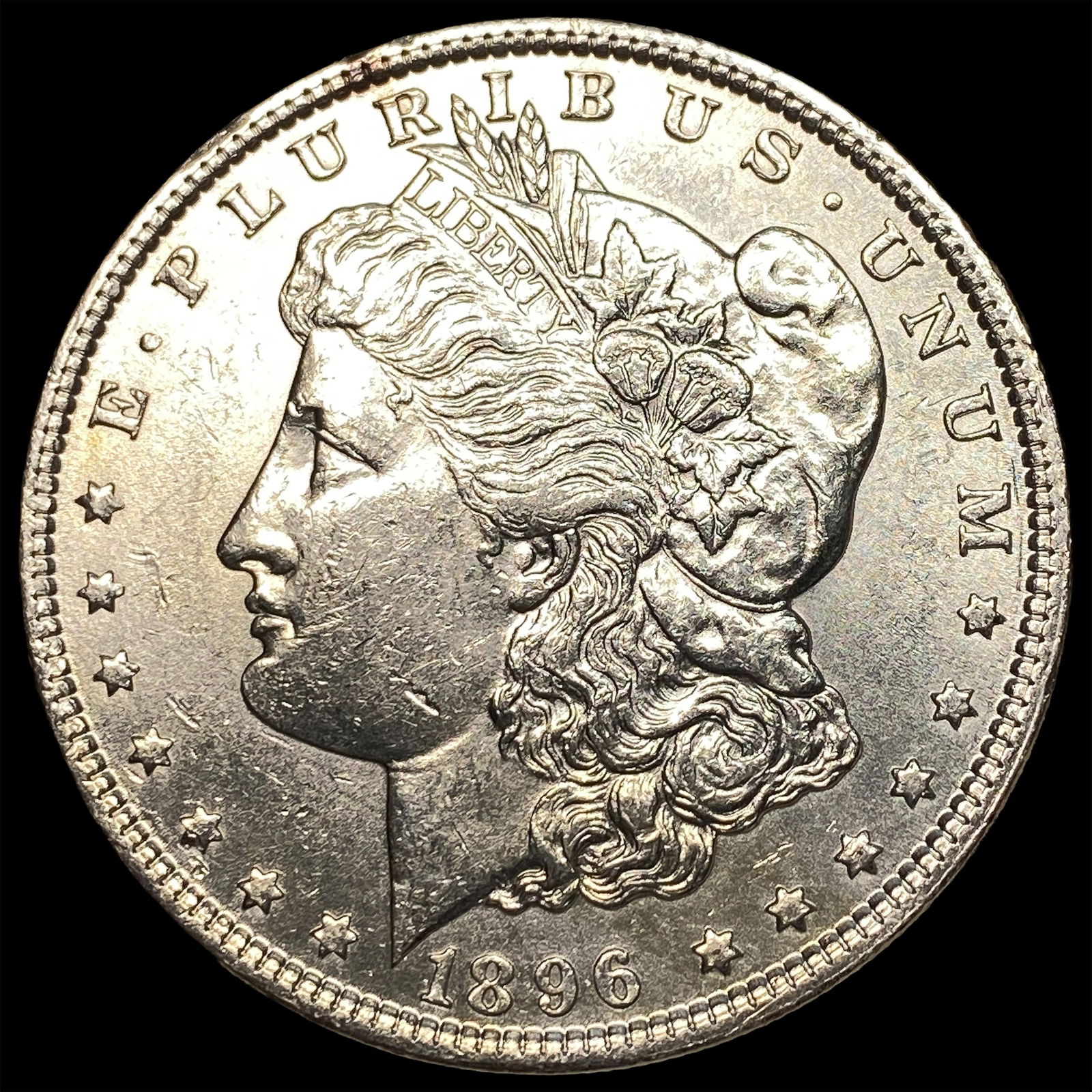1896 Morgan Silver Dollar UNCIRCULATED: 1896 Morgan Silver Dollar UNCIRCULATED