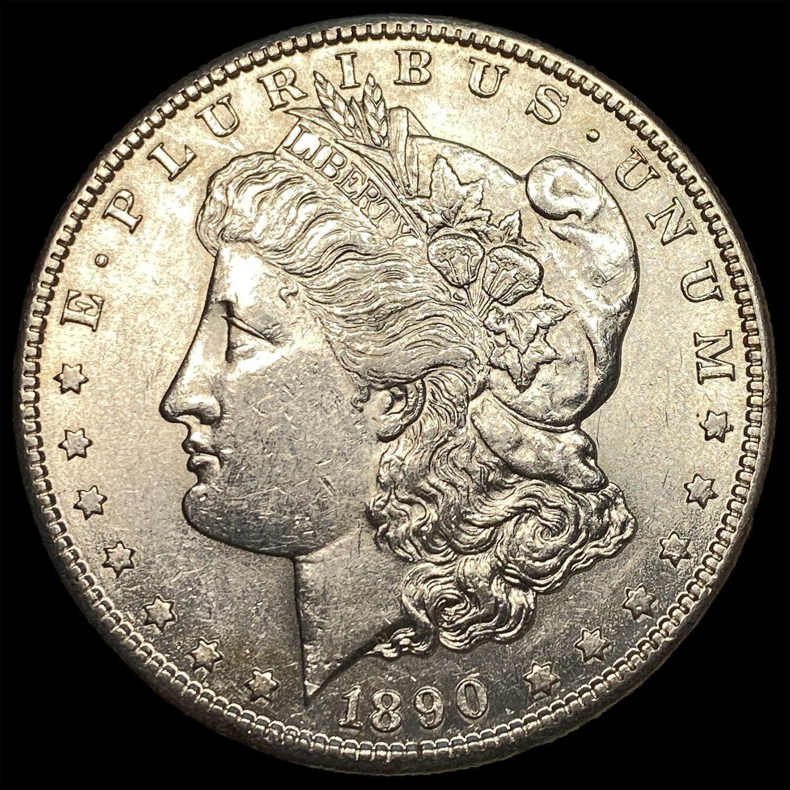 1890-S Silver Morgan Dollar UNCIRCULATED: 1890-S Silver Morgan Dollar UNCIRCULATED