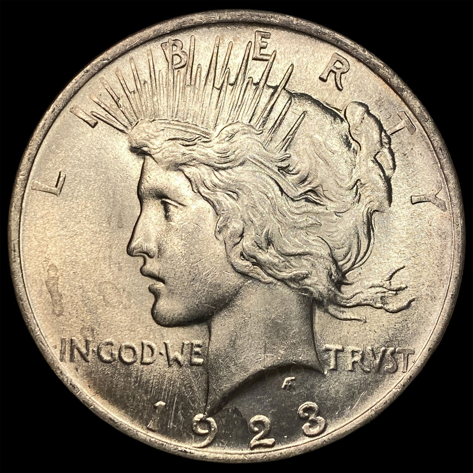 1923 Silver Peace Dollar CHOICE BU: 1923 Silver Peace Dollar CHOICE BU