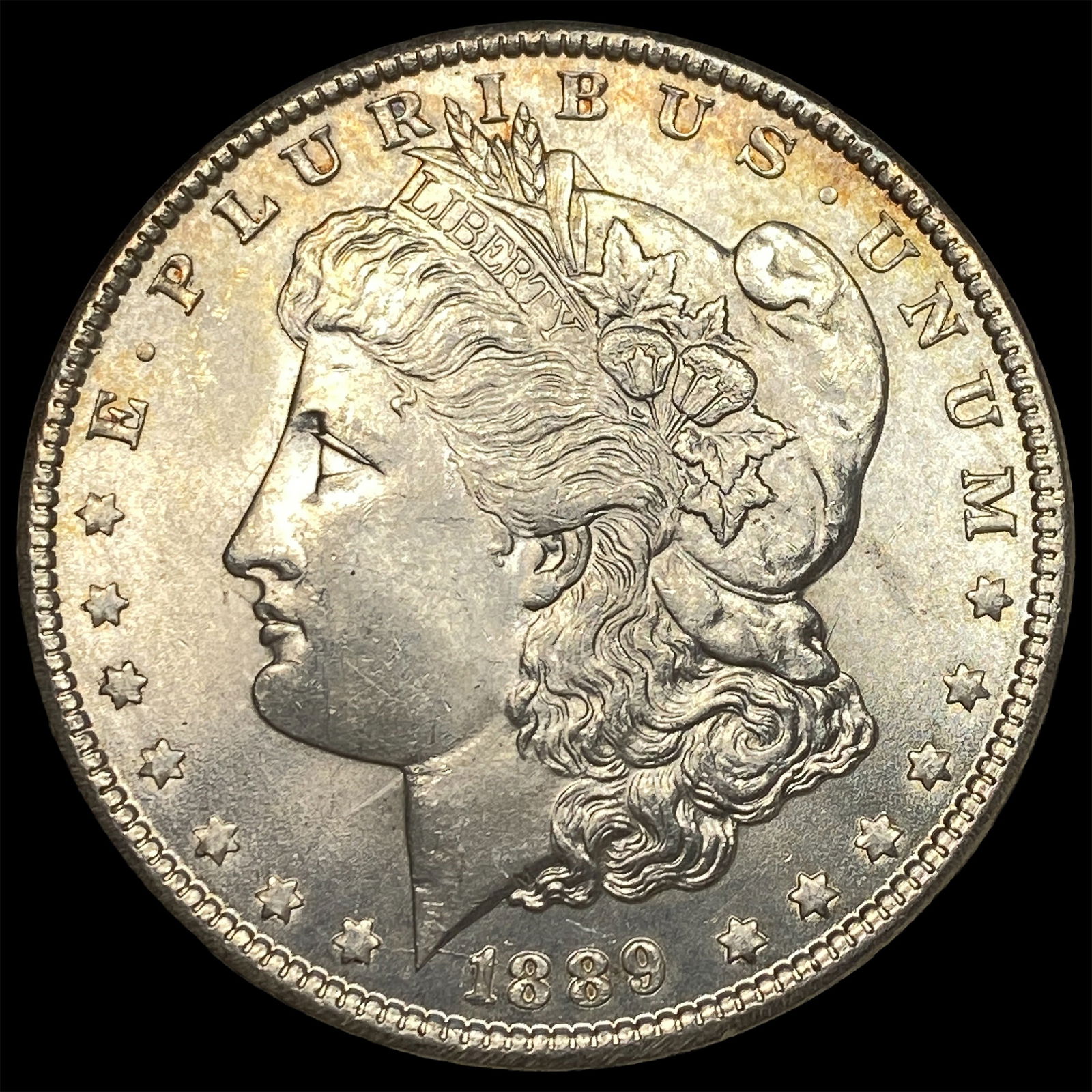 1889 Morgan Silver Dollar UNCIRCULATED: 1889 Morgan Silver Dollar UNCIRCULATED