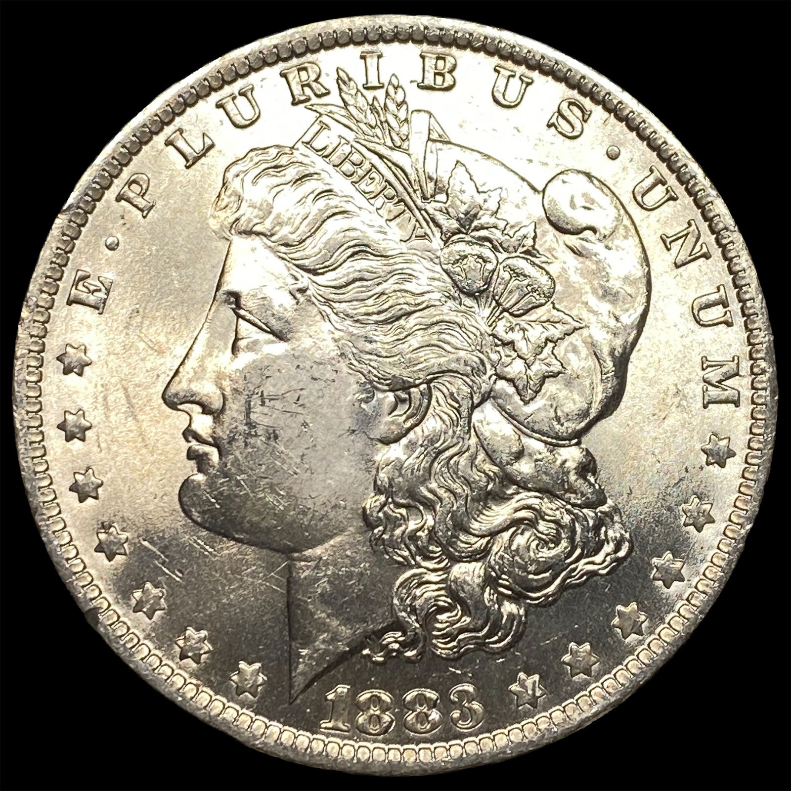 1883-S Silver Morgan Dollar CHOICE BU: 1883-S Silver Morgan Dollar CHOICE BU