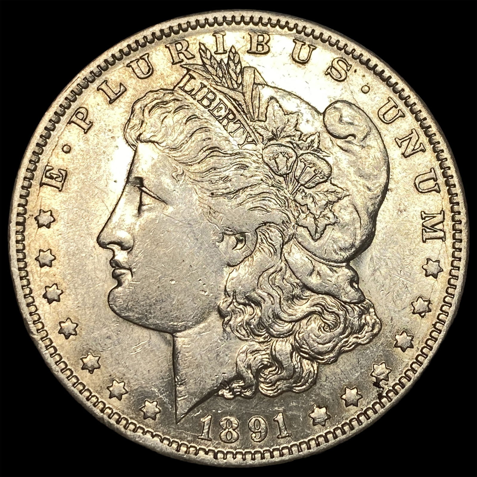 1891-O Silver Morgan Dollar CLOSELY UNCIRCULATED: 1891-O Silver Morgan Dollar CLOSELY UNCIRCULATED
