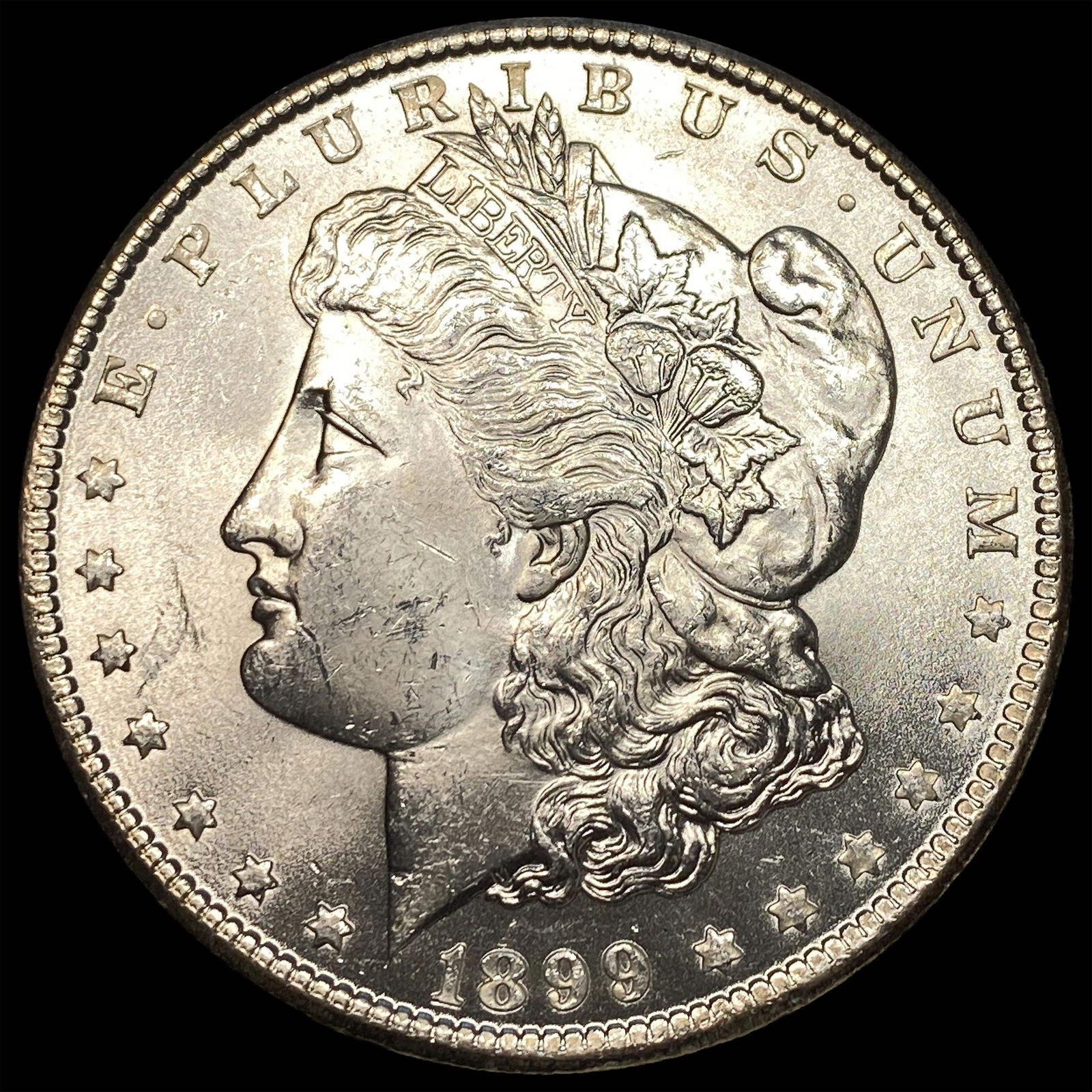 1899-O Silver Morgan Dollar GEM BU: 1899-O Silver Morgan Dollar GEM BU
