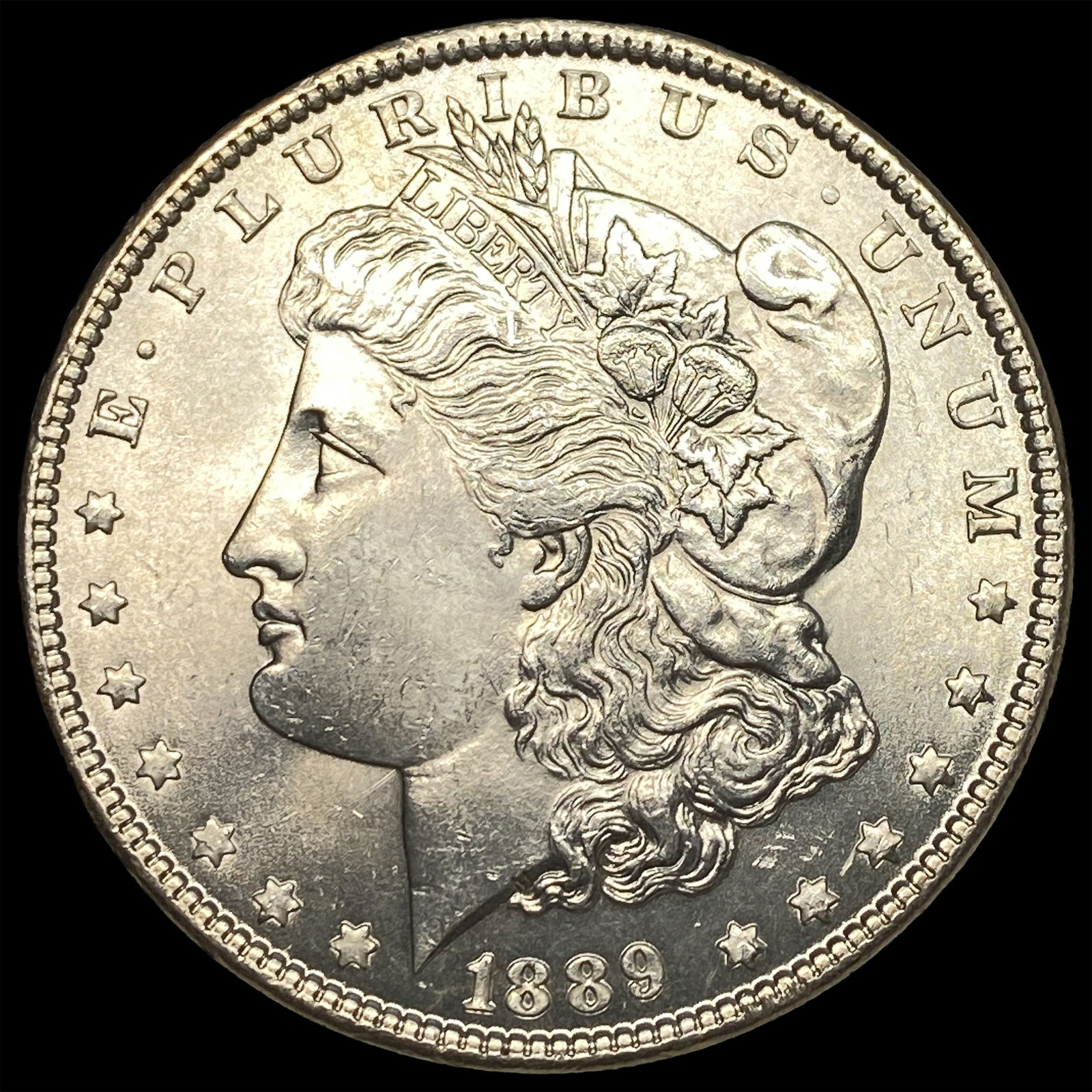1889 Morgan Silver Dollar UNCIRCULATED: 1889 Morgan Silver Dollar UNCIRCULATED