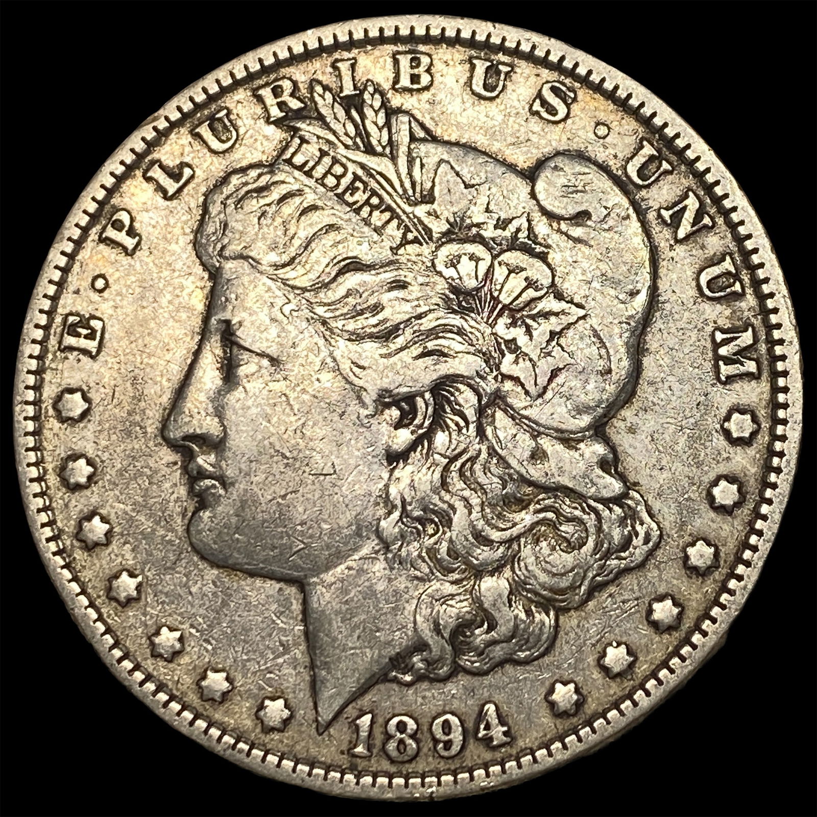 1894-O Silver Morgan Dollar NEARLY UNCIRCULATED: 1894-O Silver Morgan Dollar NEARLY UNCIRCULATED