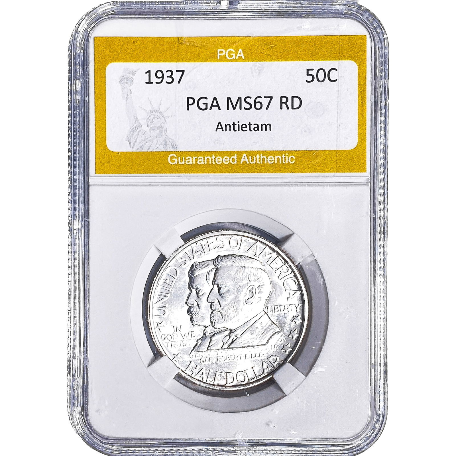 1937 Antietam Half Dollar PGA MS67 RD (1 of 2)